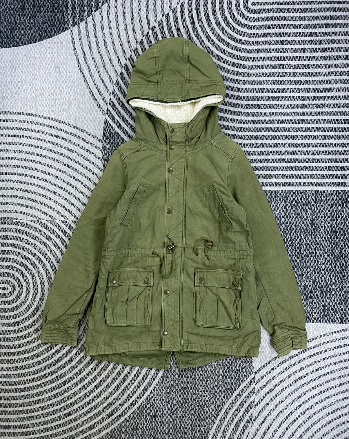 Japanese Brand Vtg XGIRL Hysteric Glamour Multipocket Hoodie Parka Jacket Size US M / EU 48-50 / 2 - 3 Thumbnail