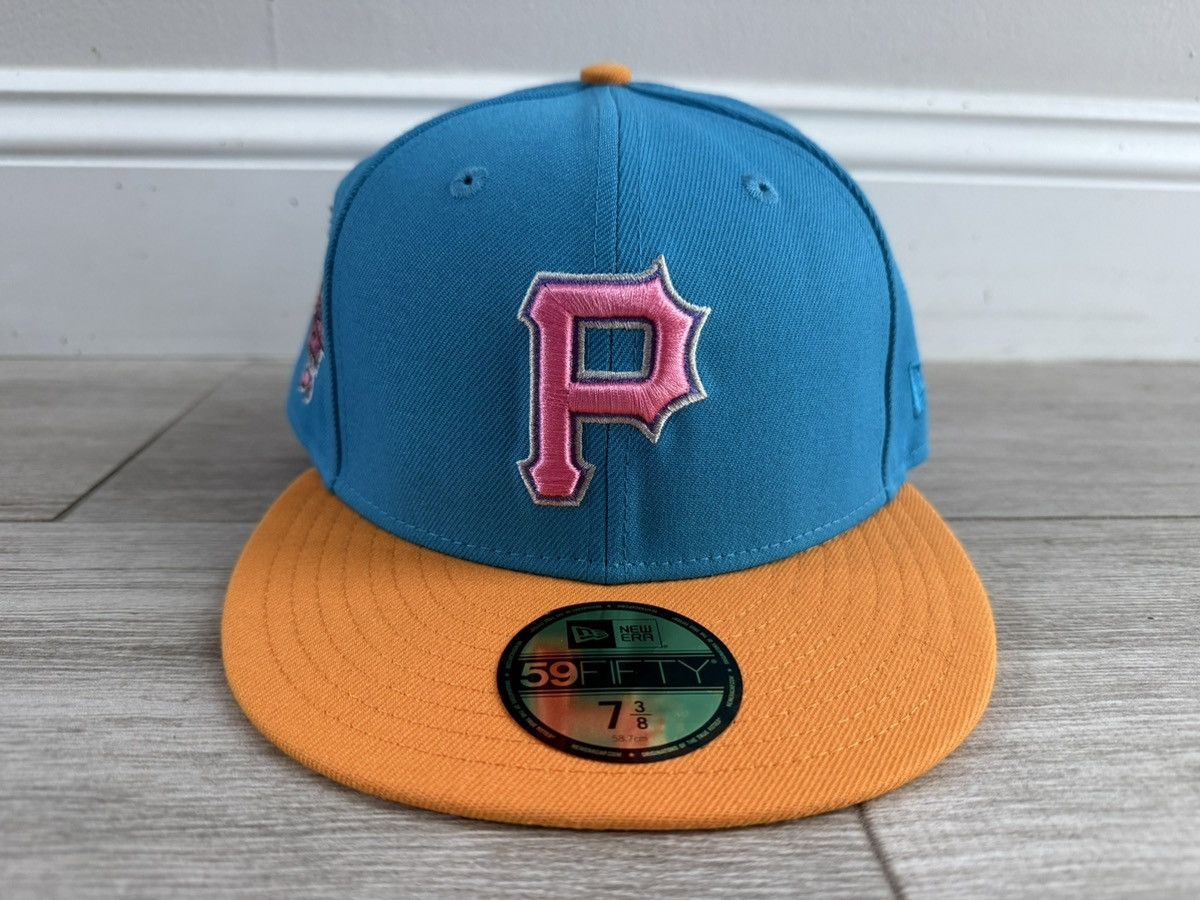 New Era Pittsburgh Pirates Hat Club New Era Aux Pack Fitted Sz 7 3/8 Size ONE SIZE - 1 Thumbnail