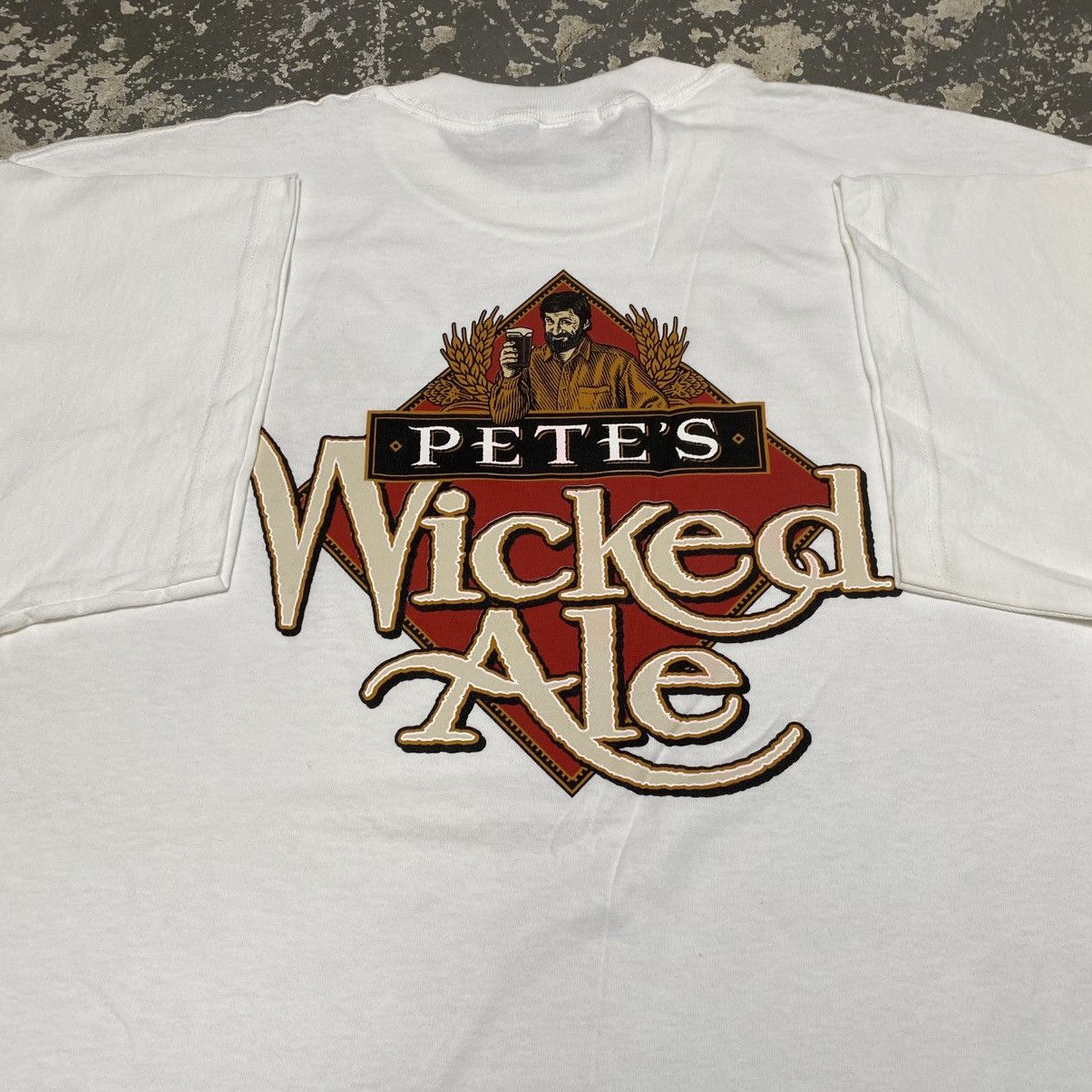 Japanese Brand × Vintage Vintage Pete’s Wicked Ale Beer Y2K Tshirt Size US XL / EU 56 / 4 - 2 Thumbnail