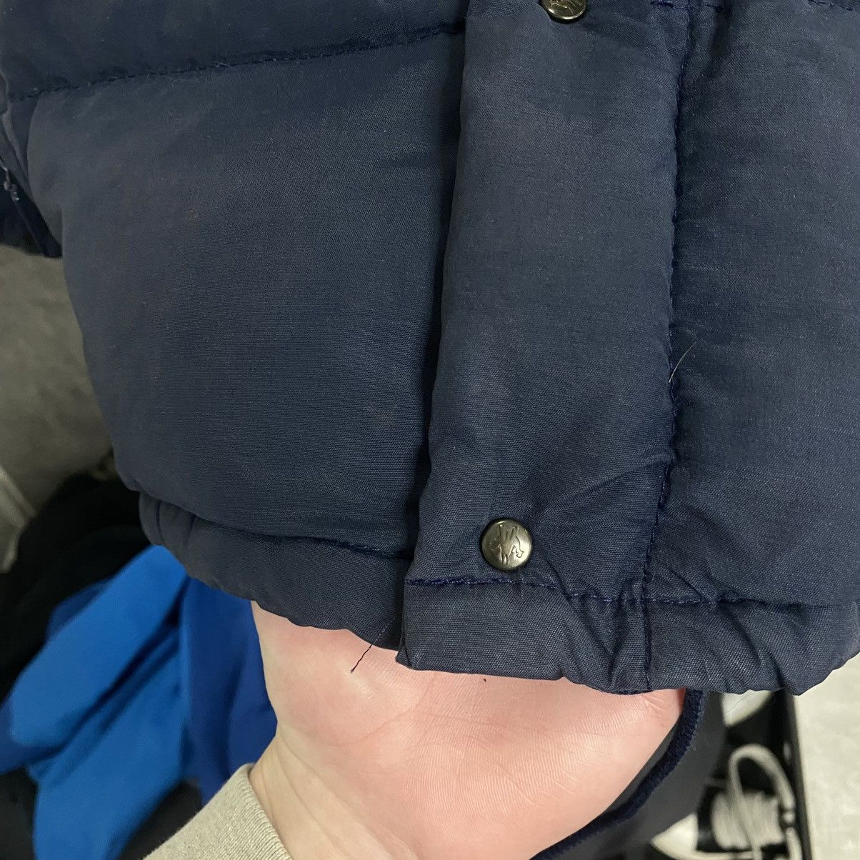 Moncler Vintage 80s Moncler Grenoble Puffer / Vest Jacket 2in1 Size US L / EU 52-54 / 3 - 9 Thumbnail
