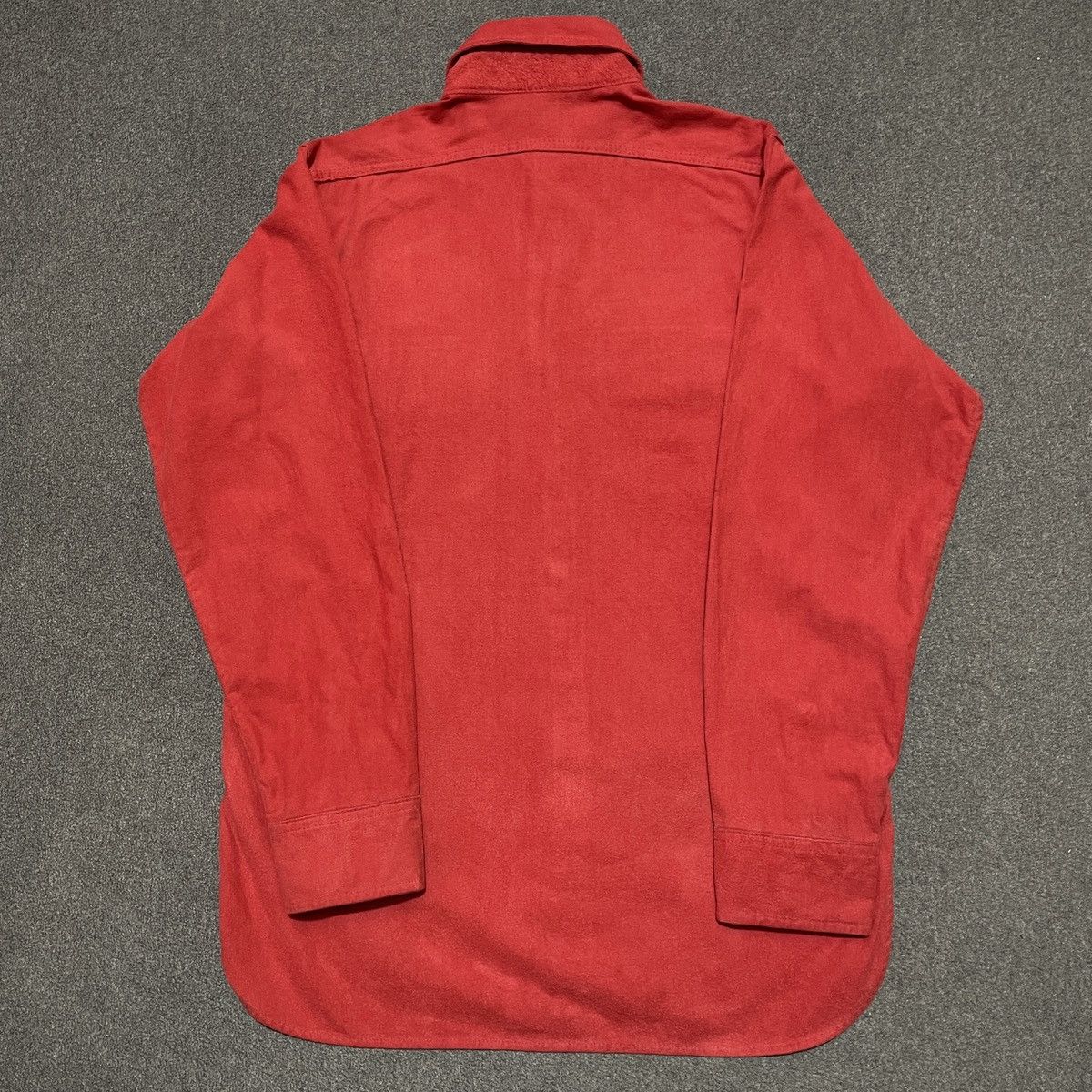 Vintage 70s Woolrich Red USA Longsleeve Shirt Size US M / EU 48-50 / 2 - 4 Thumbnail