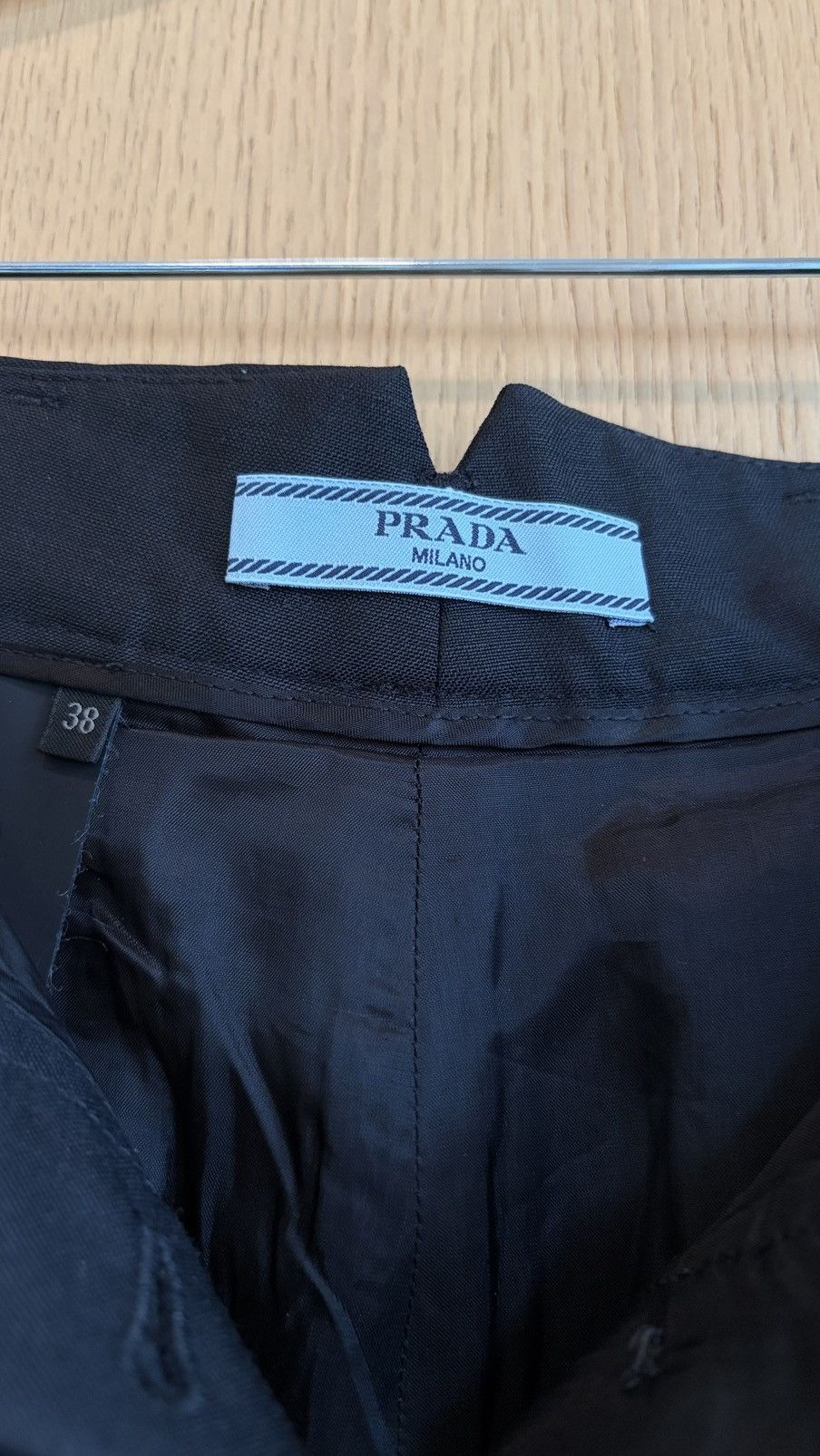 Prada Wool blend trousers Size 26" / US 2 / IT 38 - 3 Thumbnail