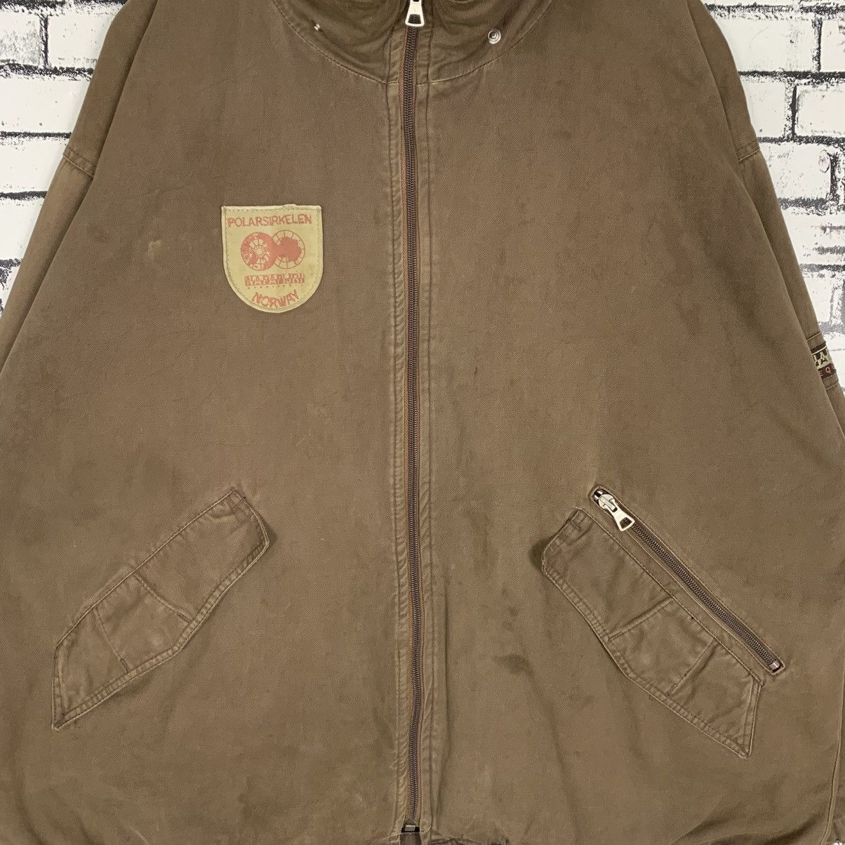 Napapijri Vintage Napapijri Voyage High Tenacity Thick Cotton Jacket Size US L / EU 52-54 / 3 - 7 Thumbnail