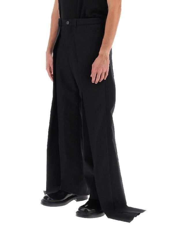 Balenciaga o1mt1gz1225 Tuxedo Double Side Pants Size US 30 / EU 46 - 4 Thumbnail