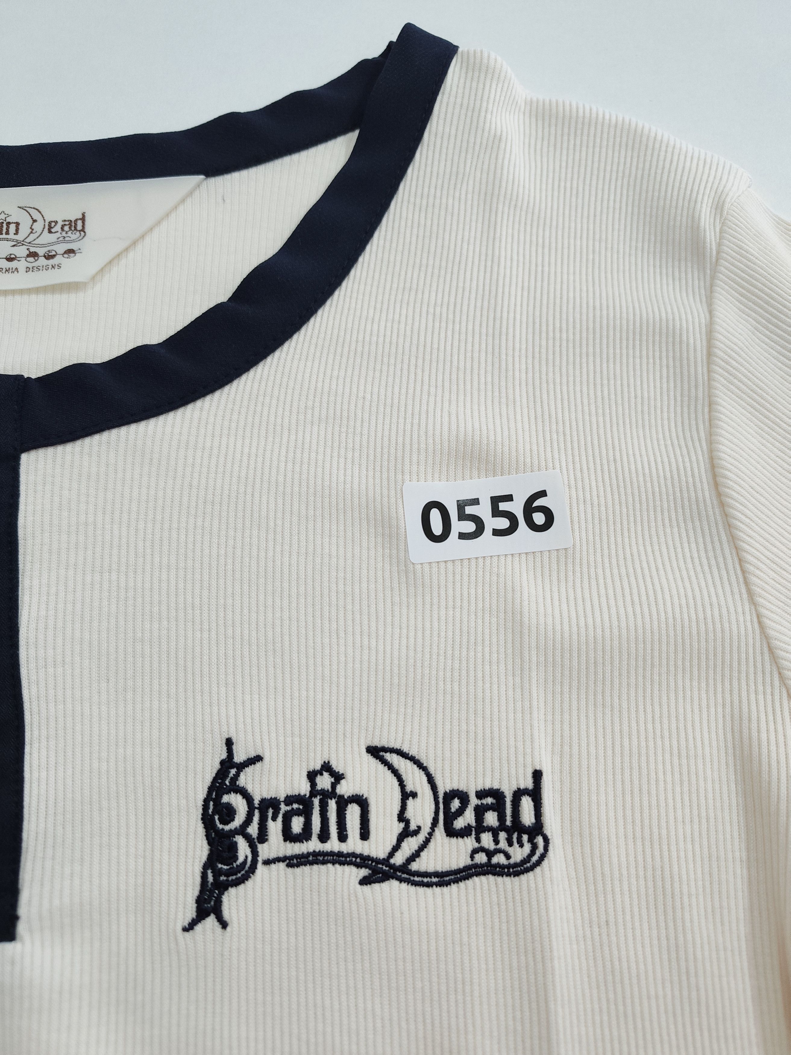 Brain Dead Brain dead "Ribbed Henley" Size L / US 10 / IT 46 - 7 Thumbnail