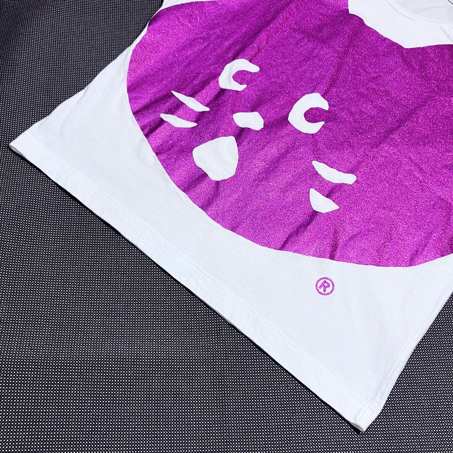 Issey Miyake × Ne-Net NE-NET NYA x ISSEY MIYAKE – Big Logo Pink Metallic T-shirt Size L / US 10 / IT 46 - 5 Thumbnail