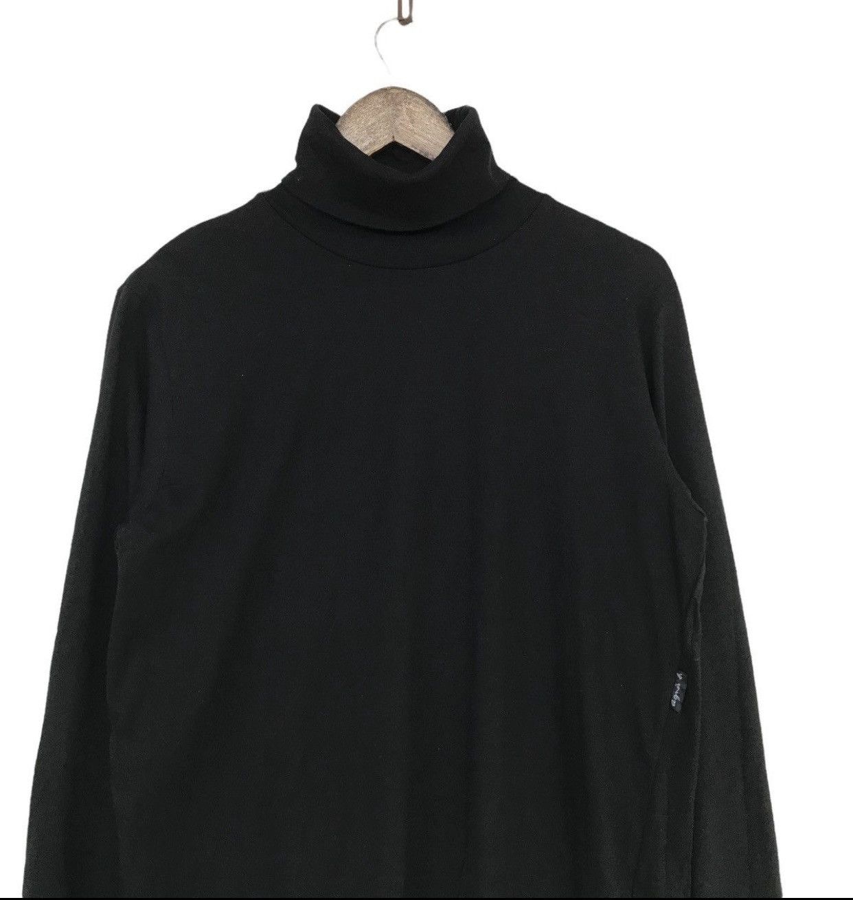 Yohji Yamamoto 💥Agnes B Turtleneck Shirt Size L / US 10 / IT 46 - 5 Thumbnail
