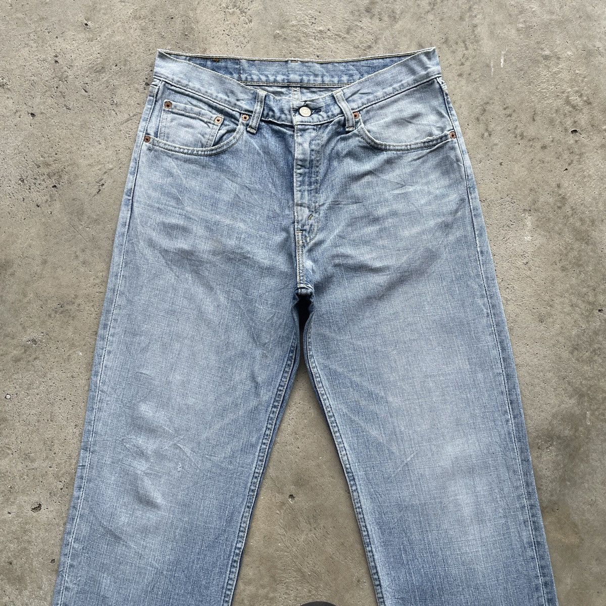 Jean × Levi's × StraightFaded W32💥 Vintage Levis 533 Straight Faded Jeans Pants Denim Size US 32 / EU 48 - 3 Thumbnail