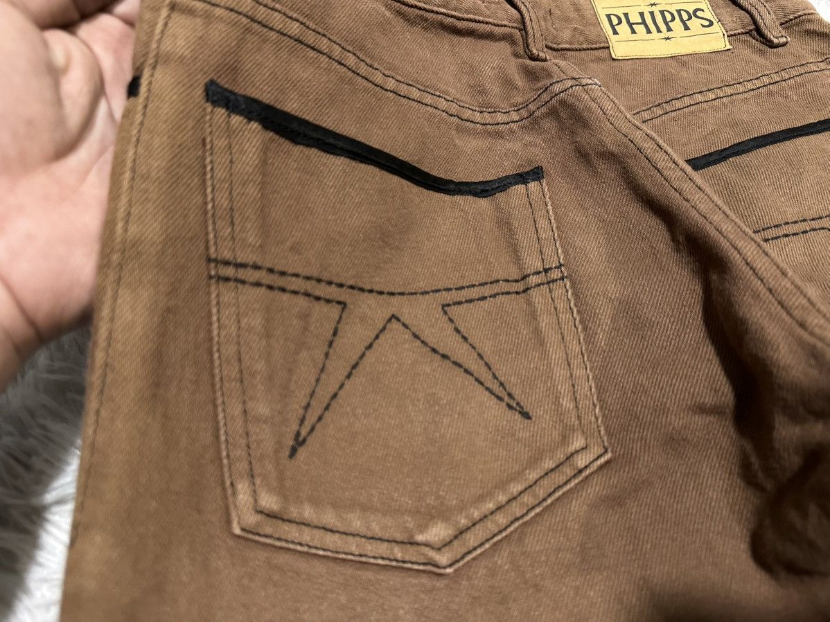 Phipps 🔥Phipps Bootcut Jeans Western Brown Size US 30 / EU 46 - 12 Thumbnail