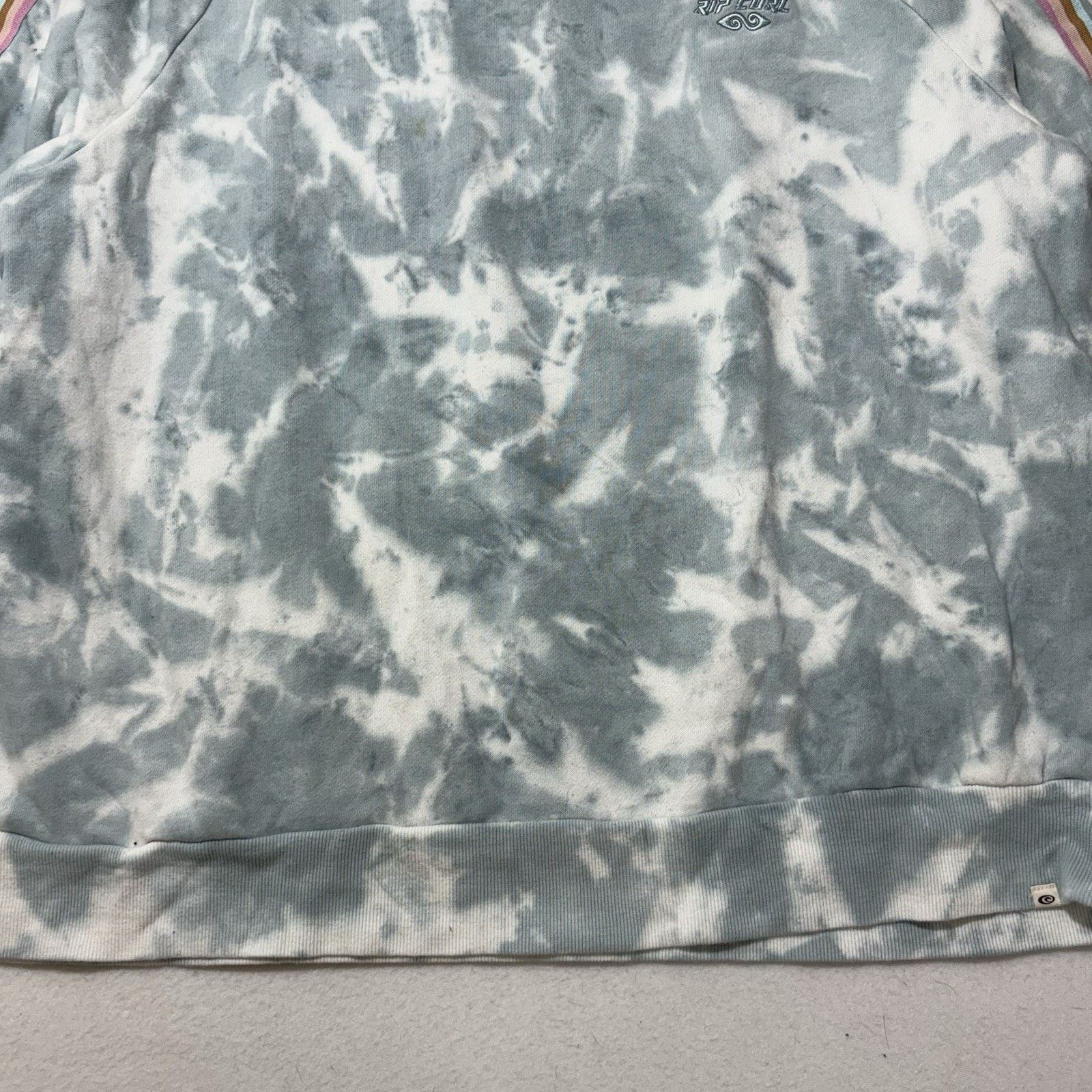 Rip Curl Rip Curl XL Crewneck Sweatshirt Light Blue Tie Dye Pullover Size XL / US 12-14 / IT 48-50 - 7 Thumbnail