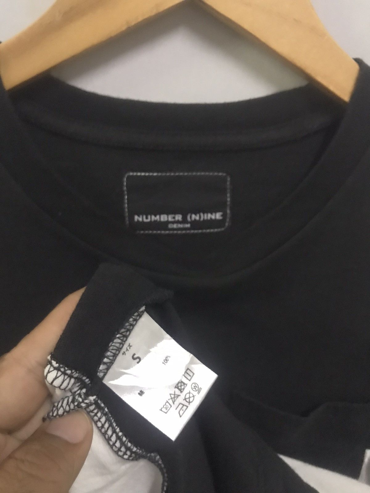 Number (N)ine Number Nine - Stripe Boarder Cotton tShirt Size US S / EU 44-46 / 1 - 7 Thumbnail