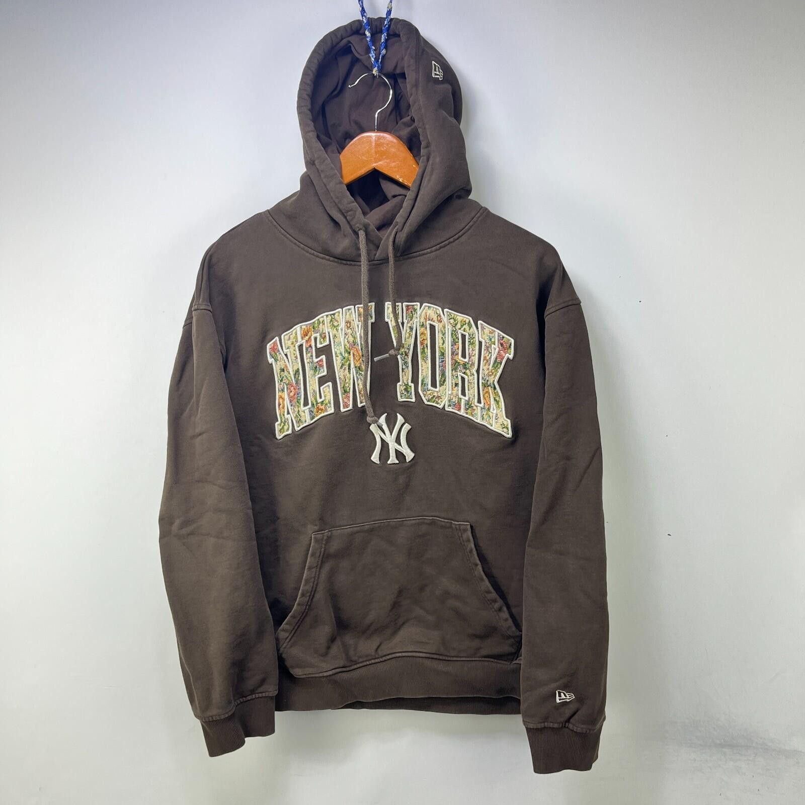 New Era Vintage New York Yankees New Era Brown Hoodie Large Size ONE SIZE - 1 Thumbnail