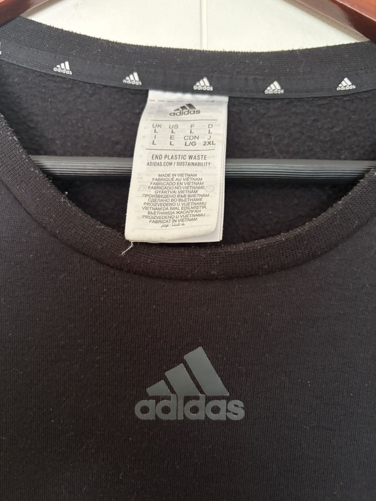 Adidas Adidas grey & black long sleeve Size US L / EU 52-54 / 3 - 3 Thumbnail