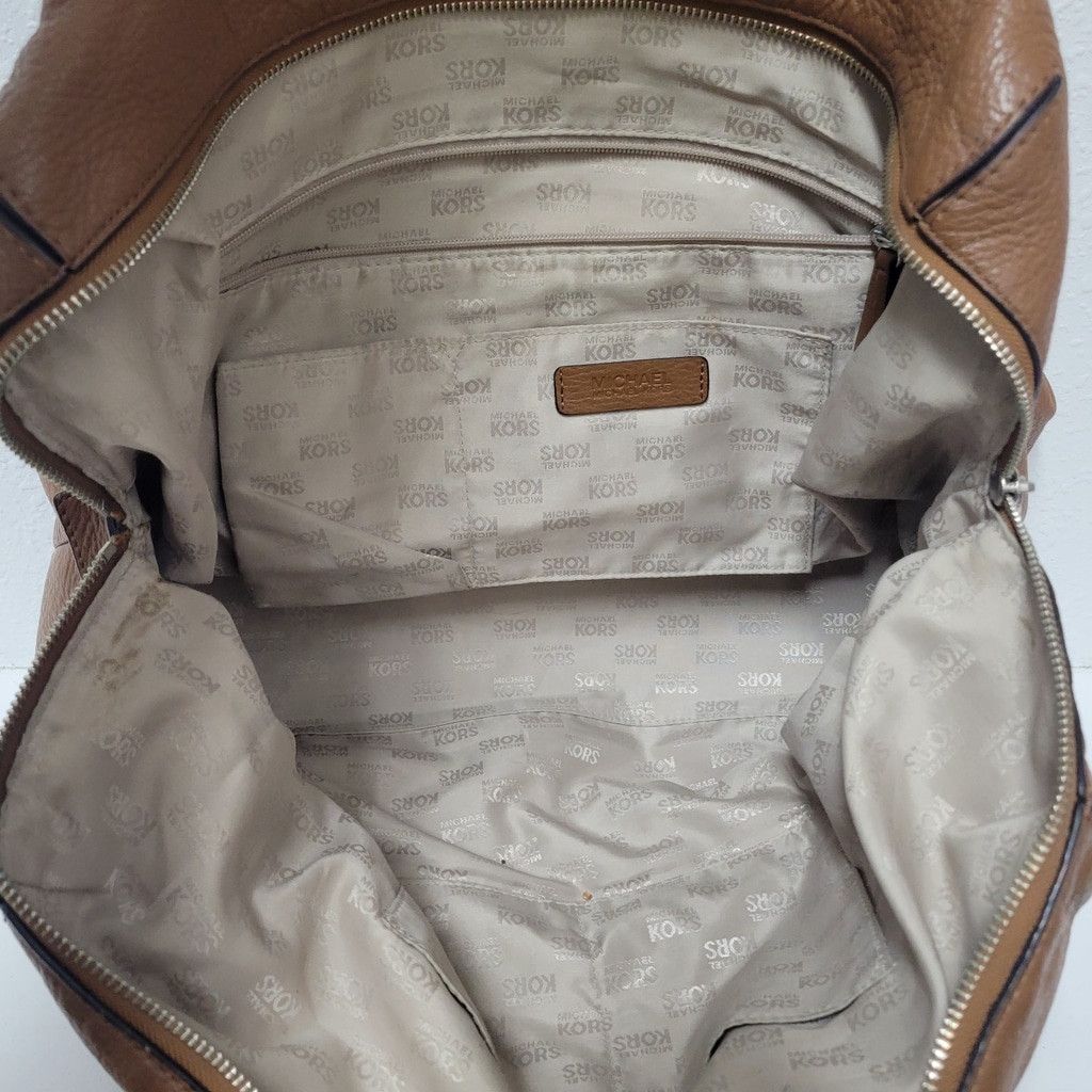 Michael Kors MICHAEL KORS Women's Double Handle HAMILTON Leather large SA Size ONE SIZE - 8 Thumbnail