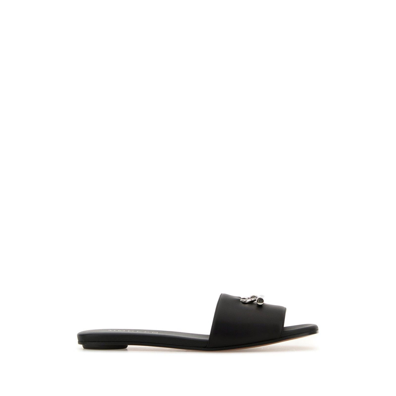Alexander McQueen ALEXANDER MCQUEEN Black Leather Slippers New & Authentic (Wo Size US 9 / IT 39 - 5 Thumbnail