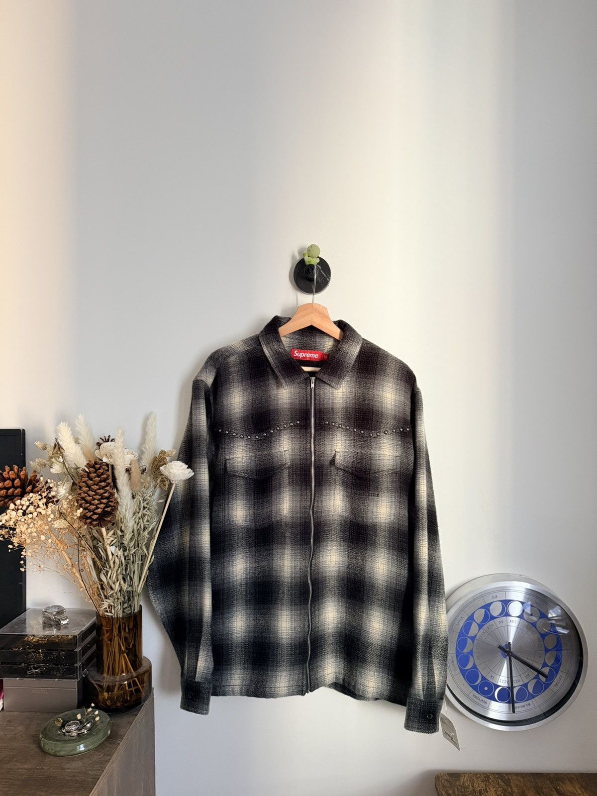 Supreme Supreme Studded Plaid Jacket Size US L / EU 52-54 / 3 - 1 Thumbnail