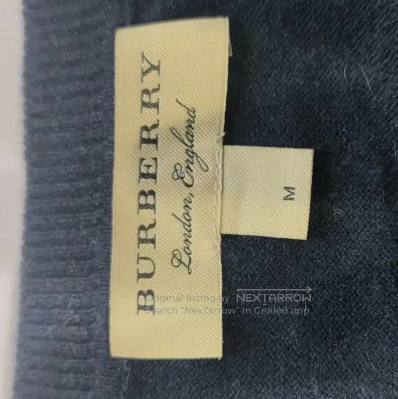Burberry Burberry Navy Wool Women's Knit Sweater. Size M / US 6-8 / IT 42-44 - 3 Thumbnail