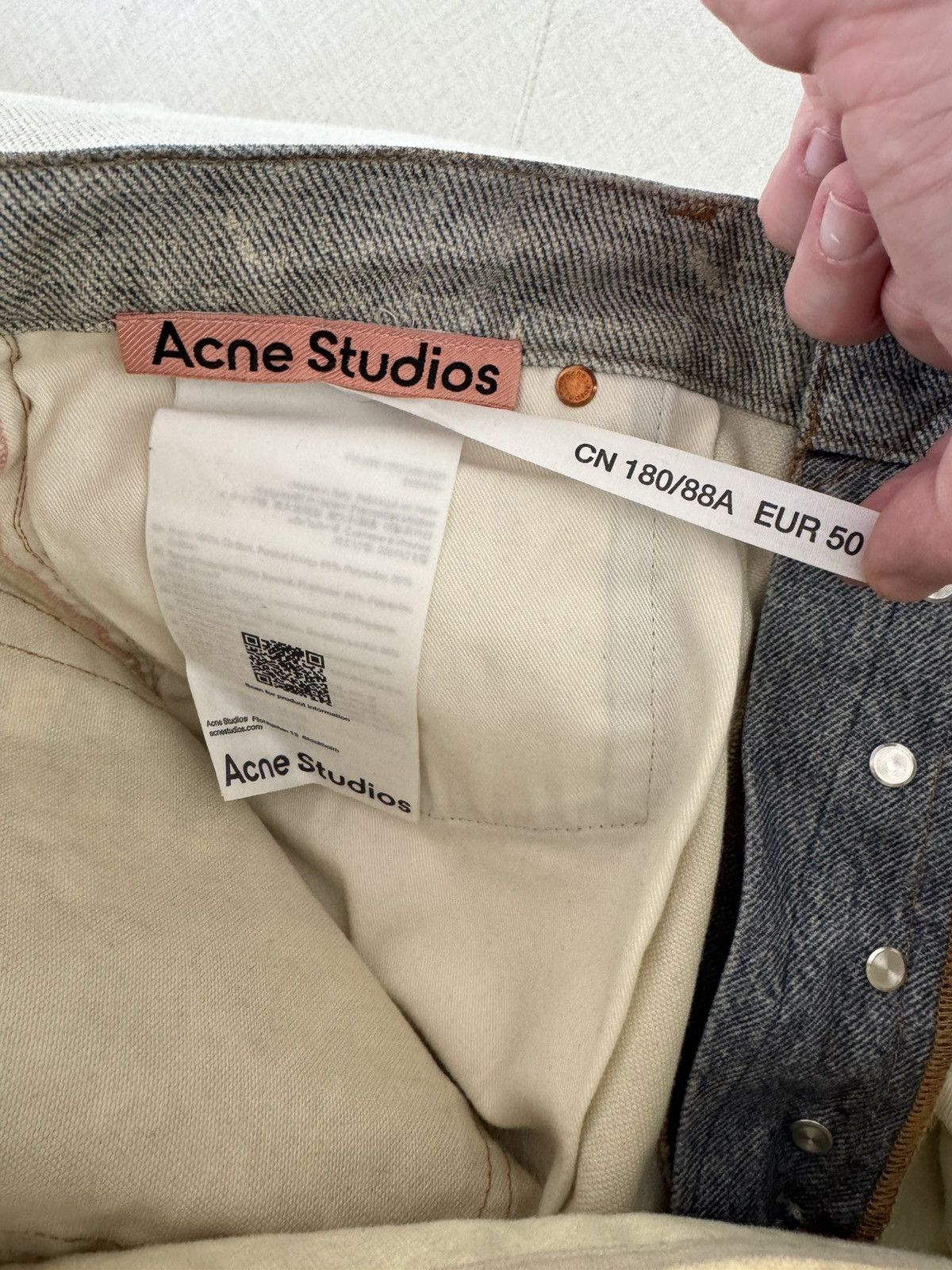 Acne Studios Acne Studios Printed Denim size 50 34 Size US 34 / EU 50 - 5 Thumbnail