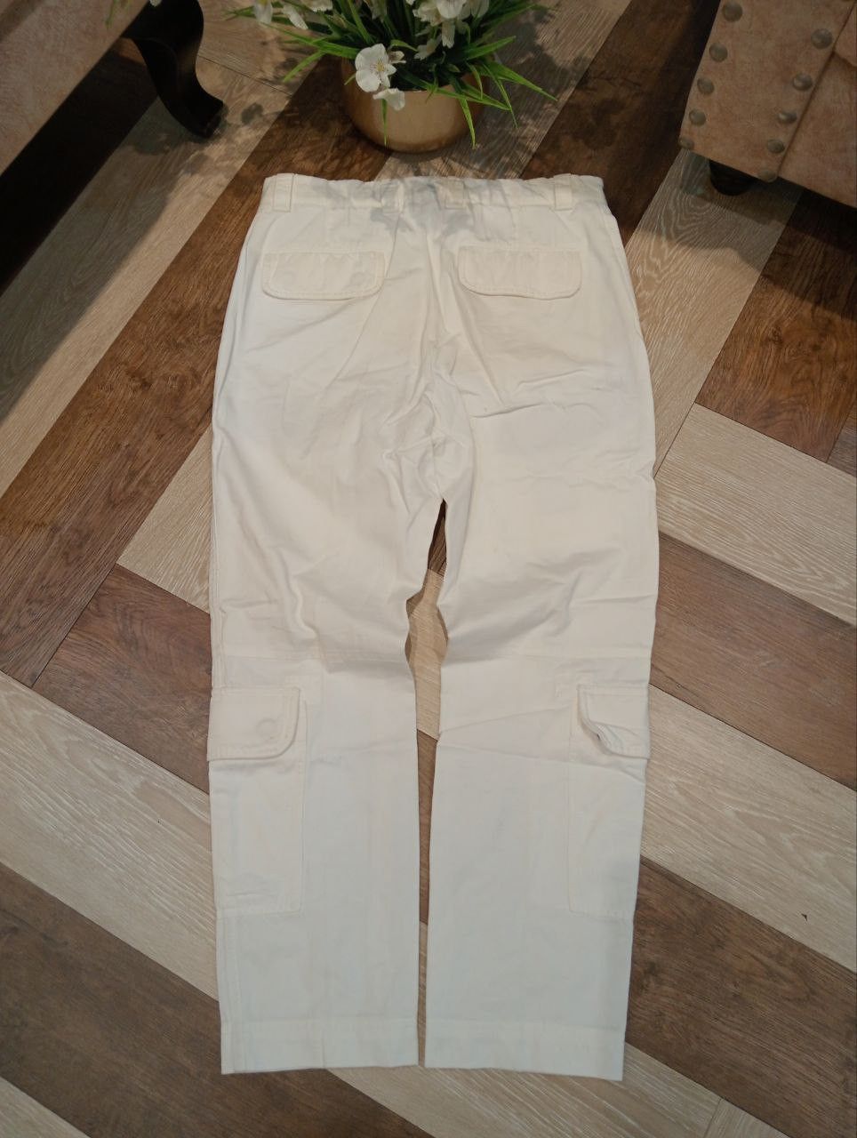Brunello Cucinelli LUXURY BRUNELLO CUCINELLI LEISURE FIT CARGO POCKETS TROUSERS Size US 33 - 13 Thumbnail