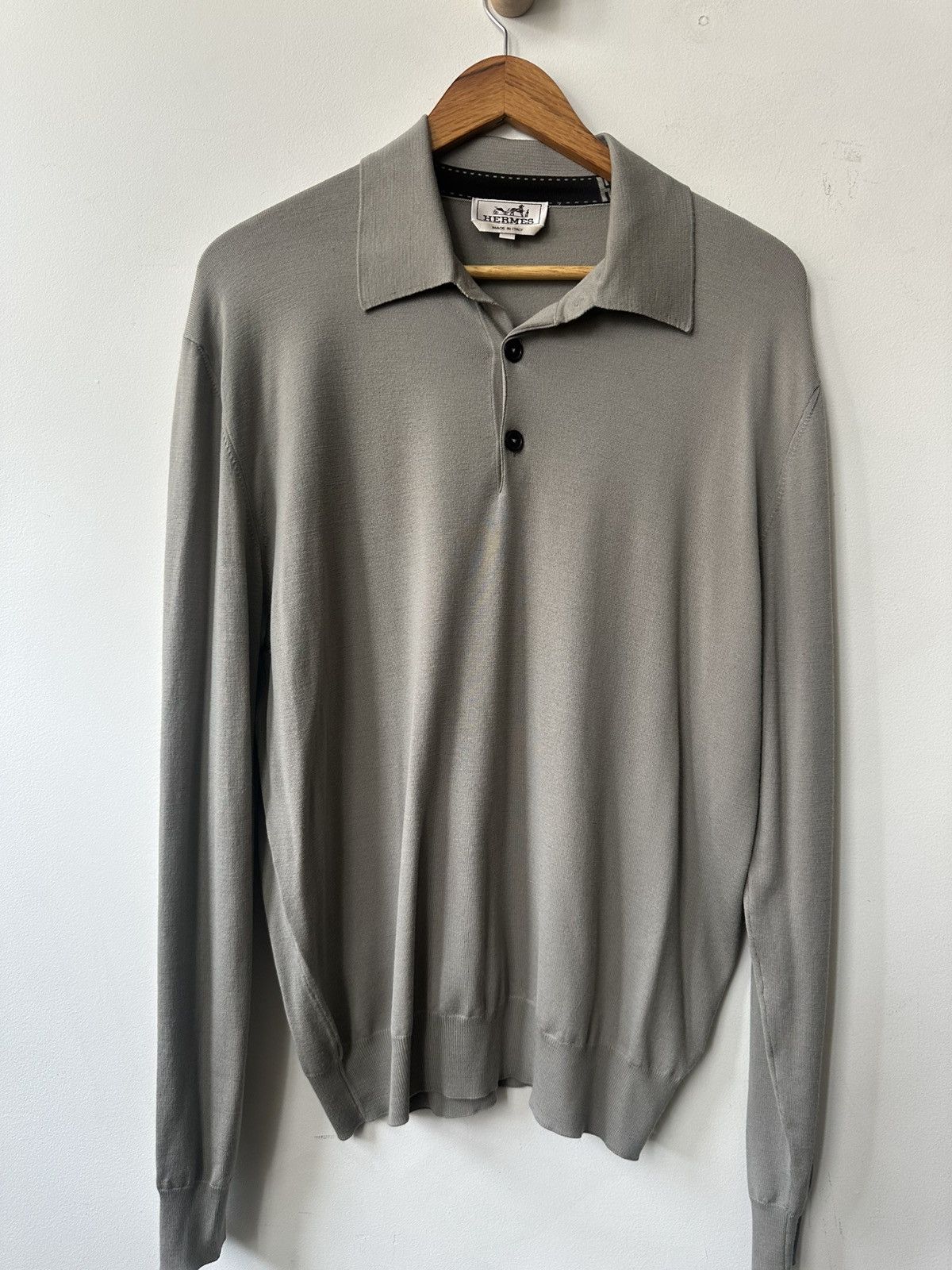 Hermes Hermes Polo Wool Size US L / EU 52-54 / 3 - 1 Thumbnail