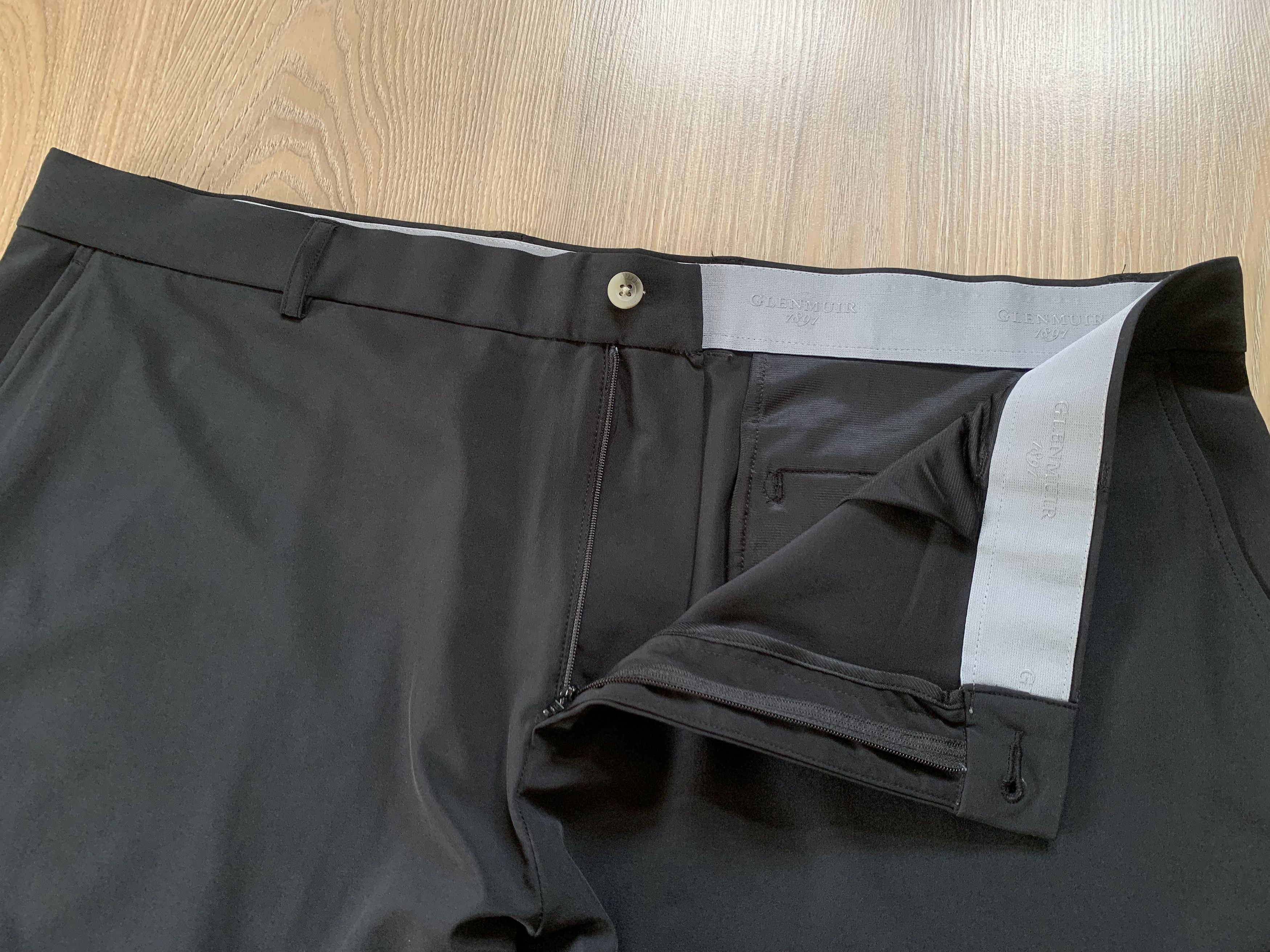 Other Glenmuir Mens Black Golf Pants Trousers Size US 36 / EU 52 - 5 Thumbnail