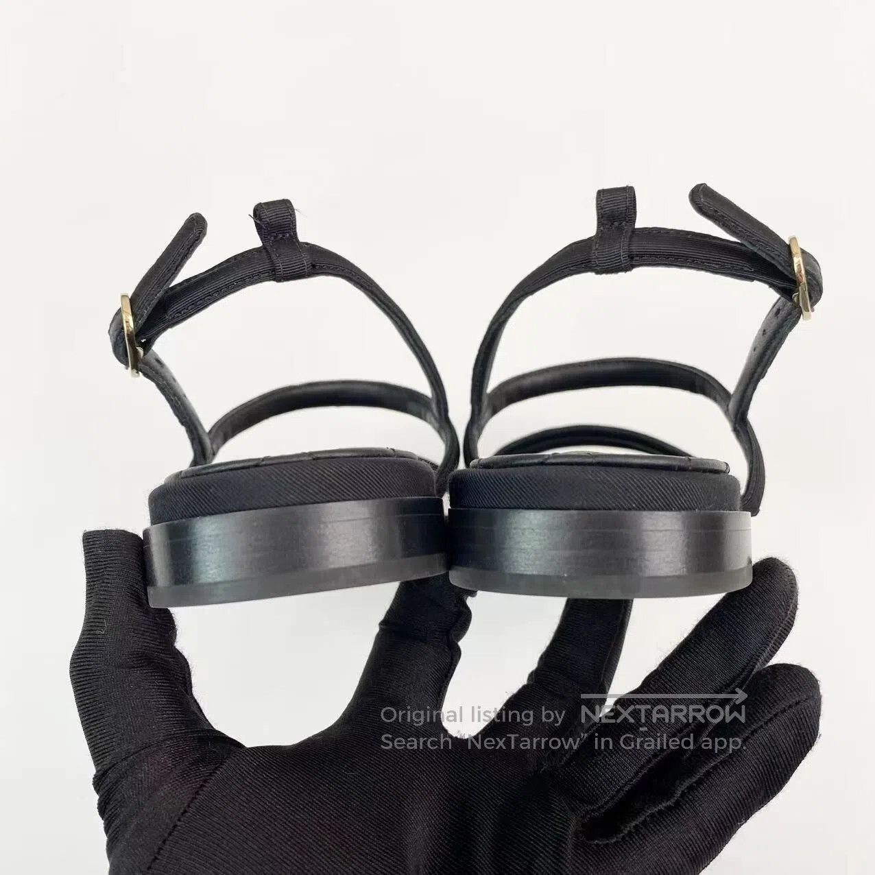 Chanel Chanel 23P black sandals| Size US 4.5 / IT 34.5 - 5 Thumbnail