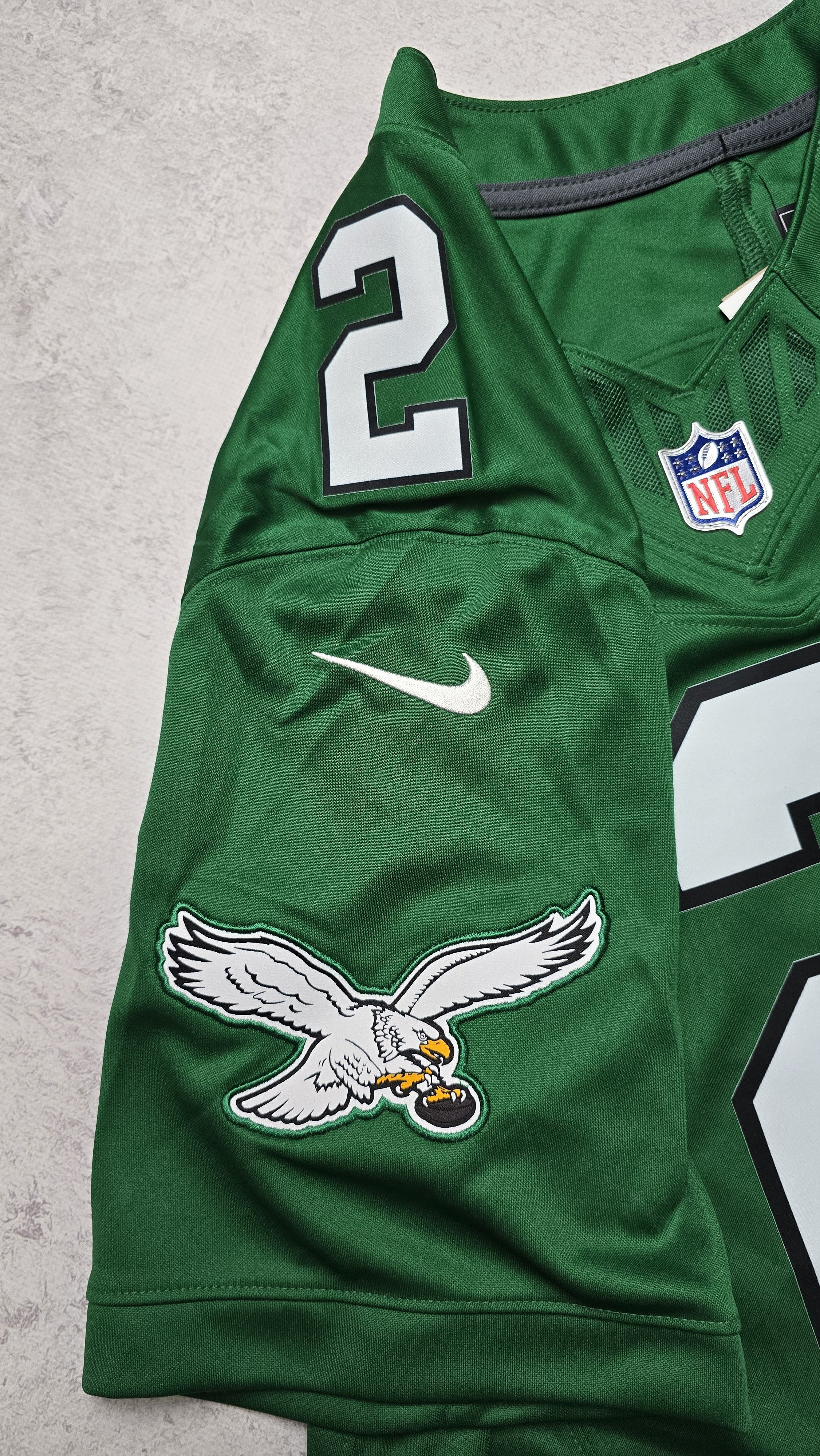 Nike Darius Slay Jr Eagles Vapor FUSE Super Bowl Champions Jersey Size US XL / EU 56 / 4 - 10 Thumbnail