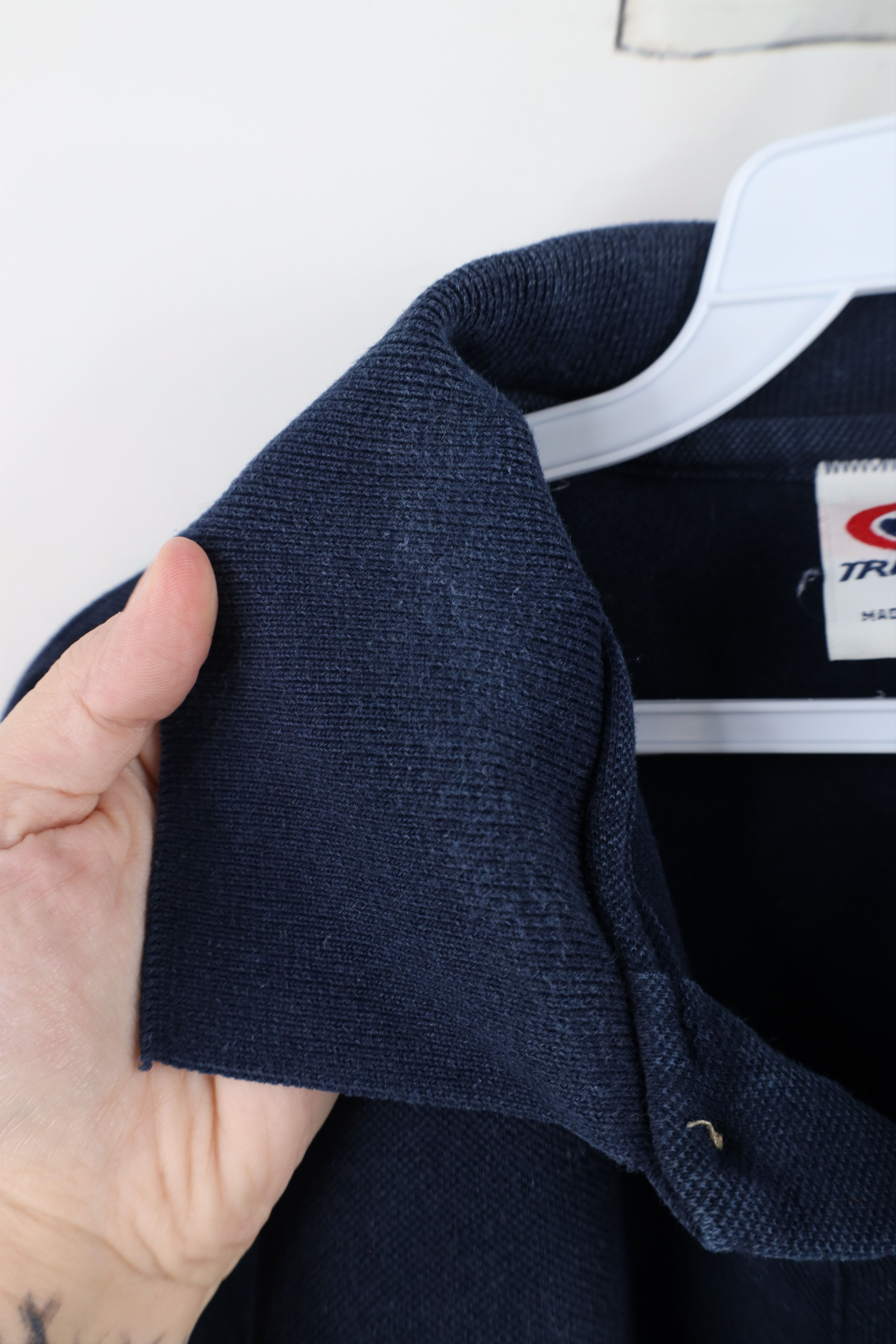 Vintage Vintage 90s Old English D Detroit Tigers Baseball Polo Shirt Size US L / EU 52-54 / 3 - 5 Thumbnail