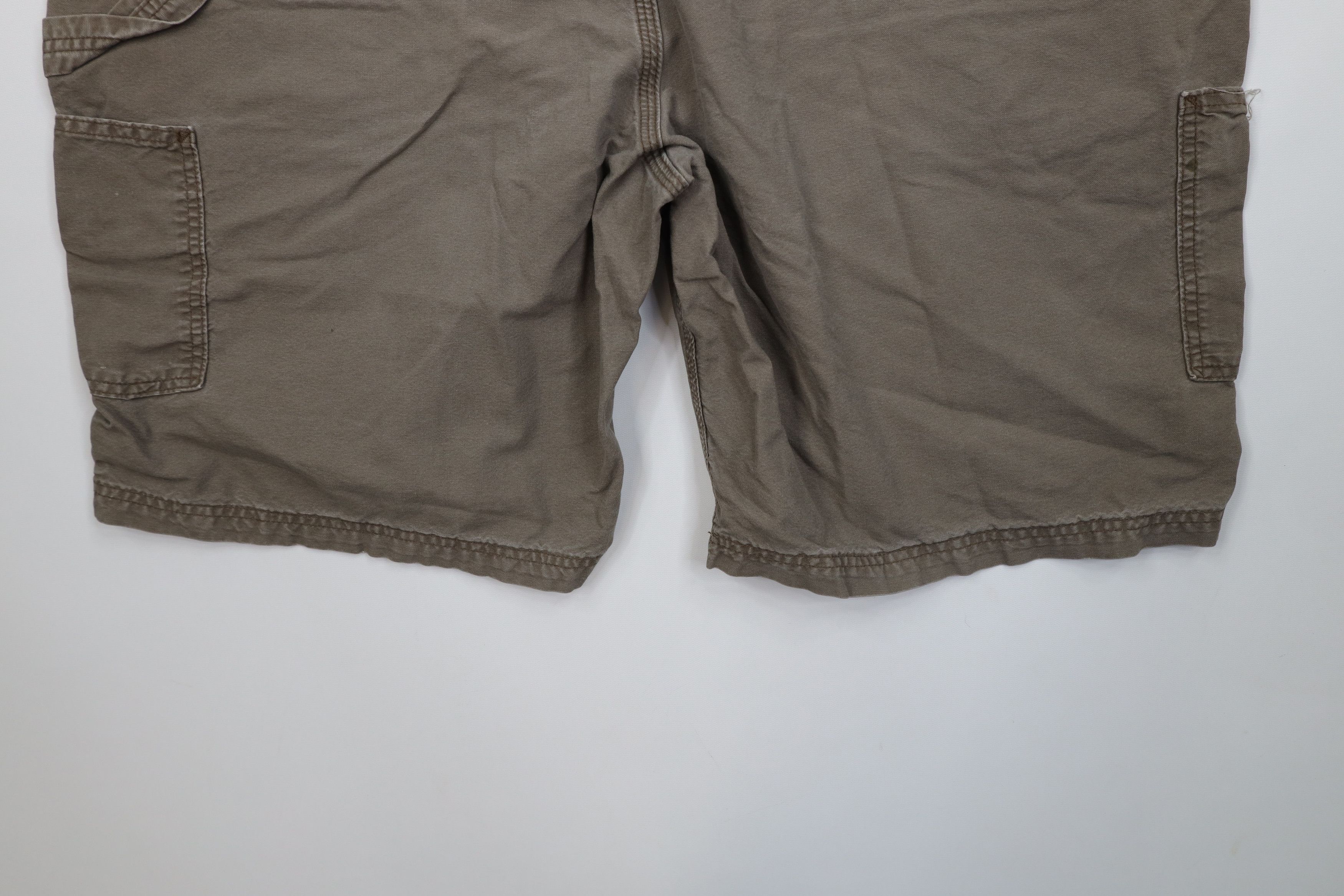 Carhartt Vintage Y2K Carhartt Spell Relaxed Fit Shorts Light Brown Size US 42 / EU 58 - 12 Thumbnail
