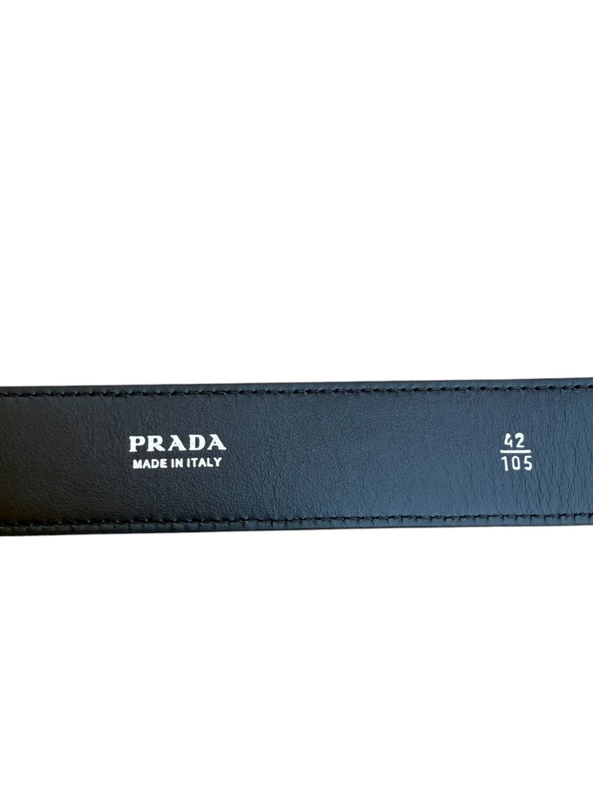 Prada Prada saffiano leather belt Size ONE SIZE - 6 Thumbnail