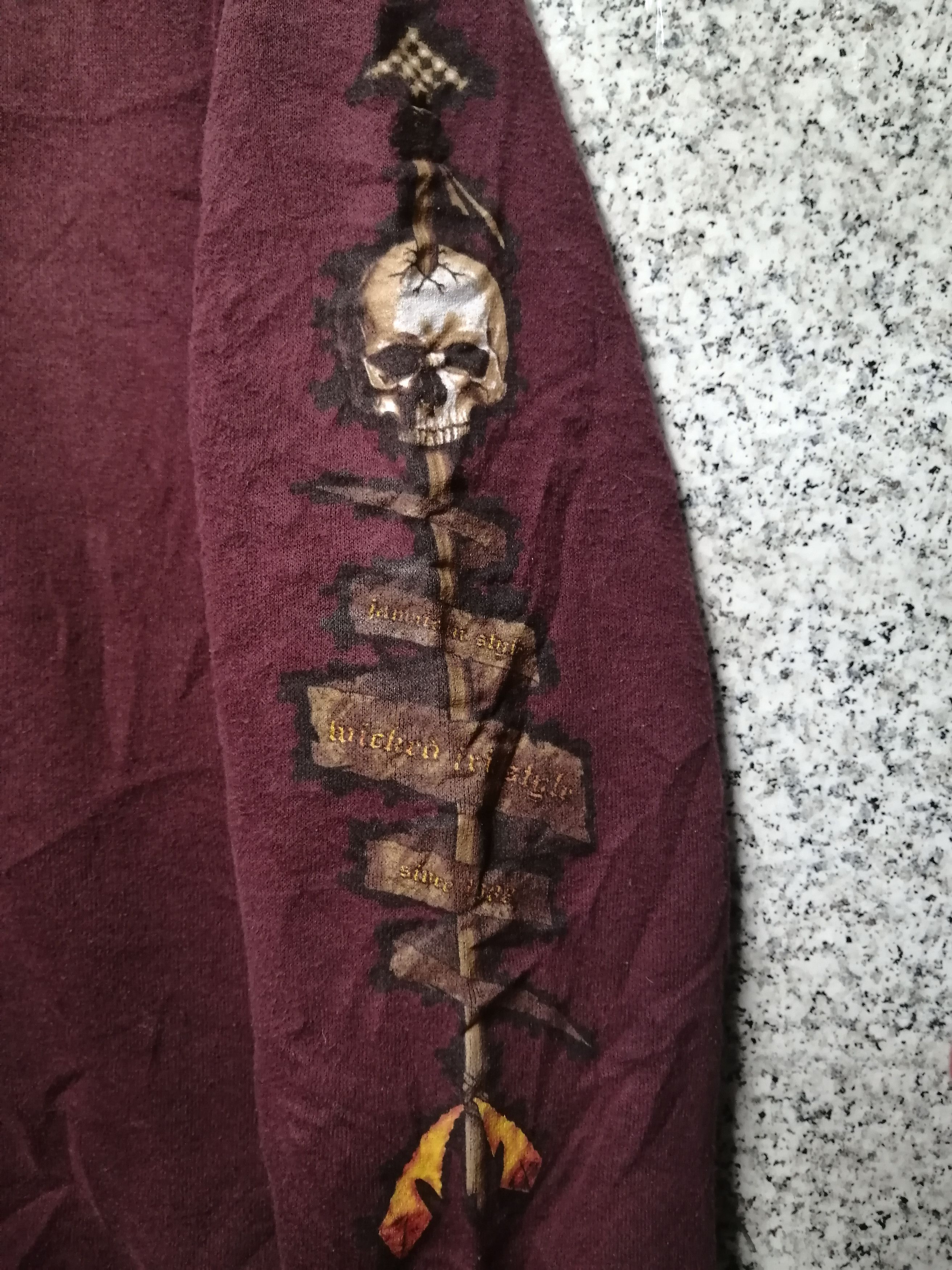 Vintage Thrashed Sun Faded Wicked irie Distressed Grunge Band Size US M / EU 48-50 / 2 - 5 Thumbnail