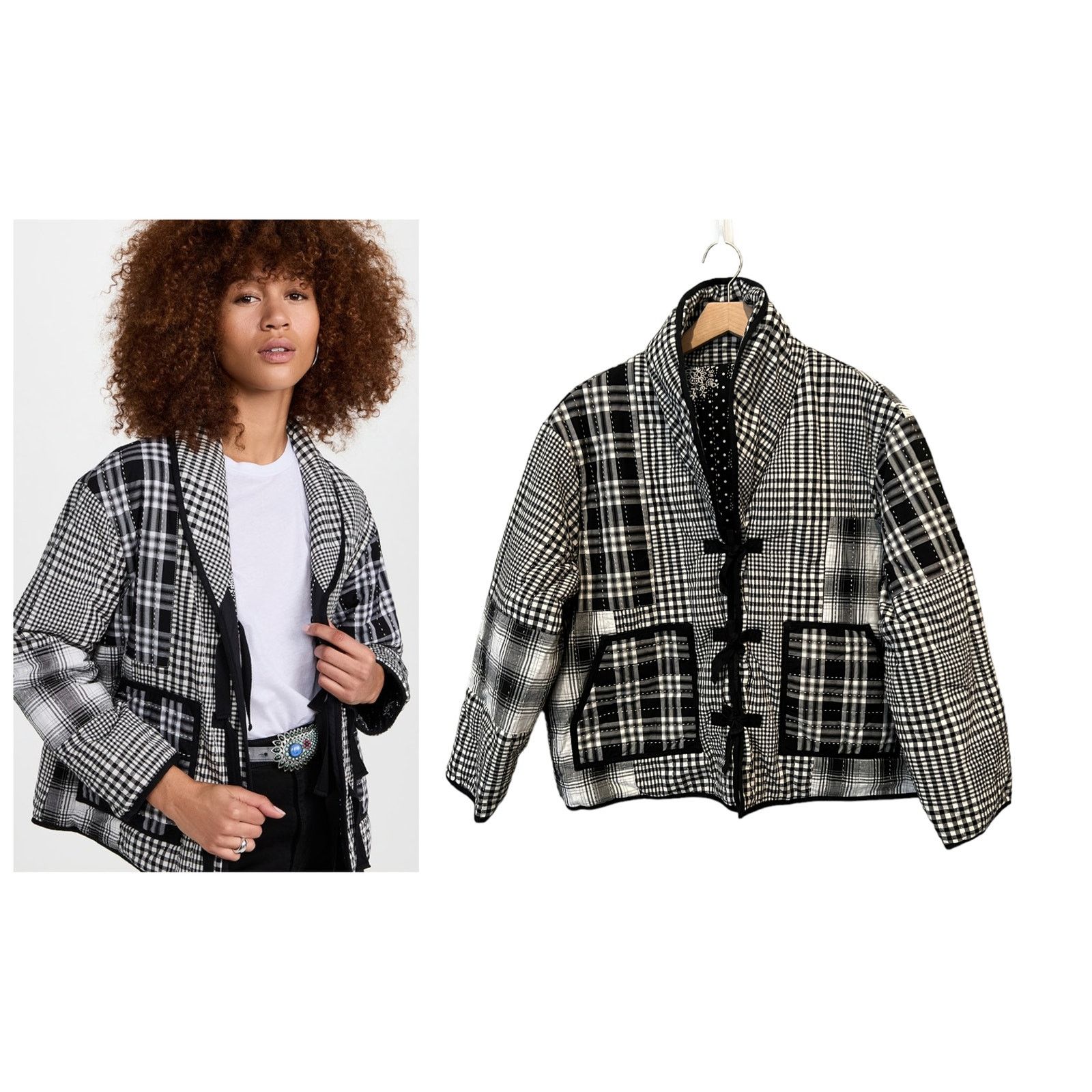 THE GREAT THE GREAT. The Reversible Quilted Jacket (2/medium) Size M / US 6-8 / IT 42-44 - 1 Thumbnail