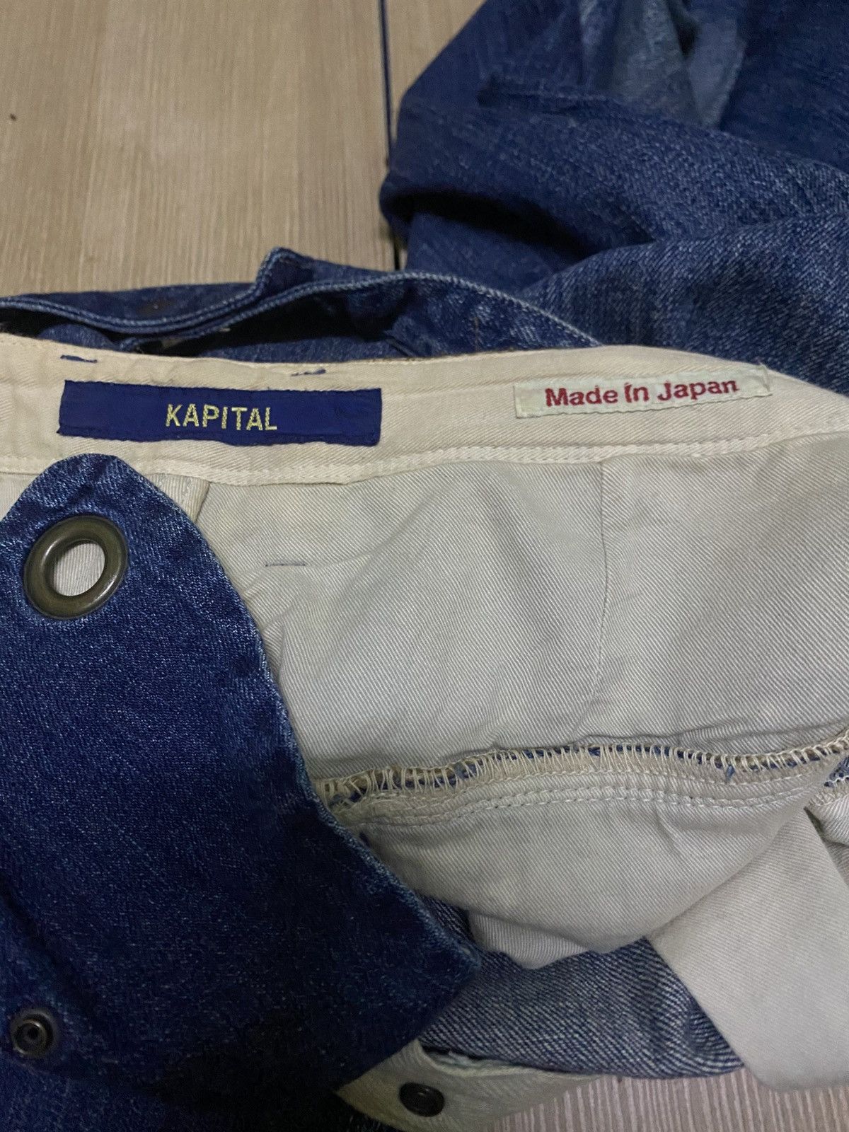 Kapital Kapital Remake Burlap Panel Jeans Size US 32 / EU 48 - 9 Thumbnail