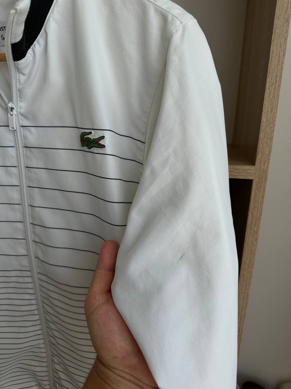 Lacoste × Vintage Vintage Lacoste Andy Roddick White Jacket Size US M / EU 48-50 / 2 - 9 Thumbnail