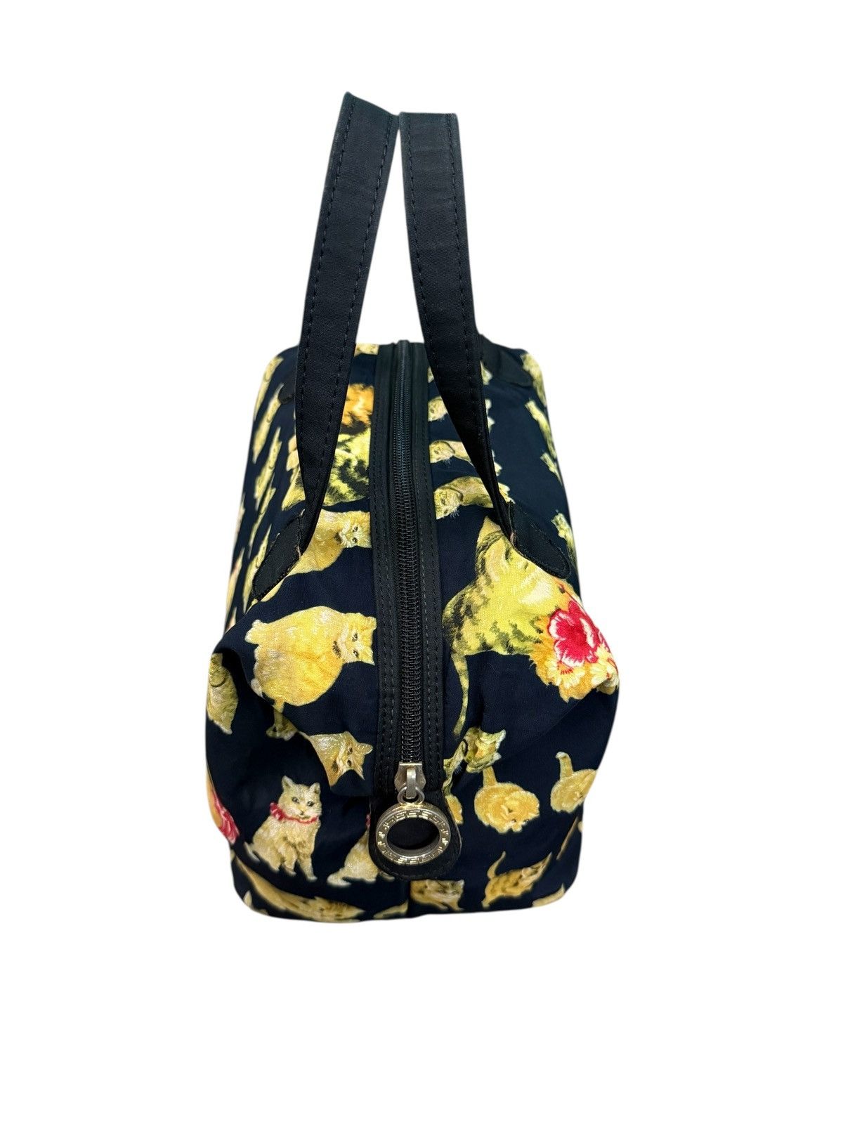 Versace Jeans Couture RARE VINTAGE VERSACE 90s REALIZZATO ALL ABOUT CATS HANDBAG Size ONE SIZE - 14 Thumbnail