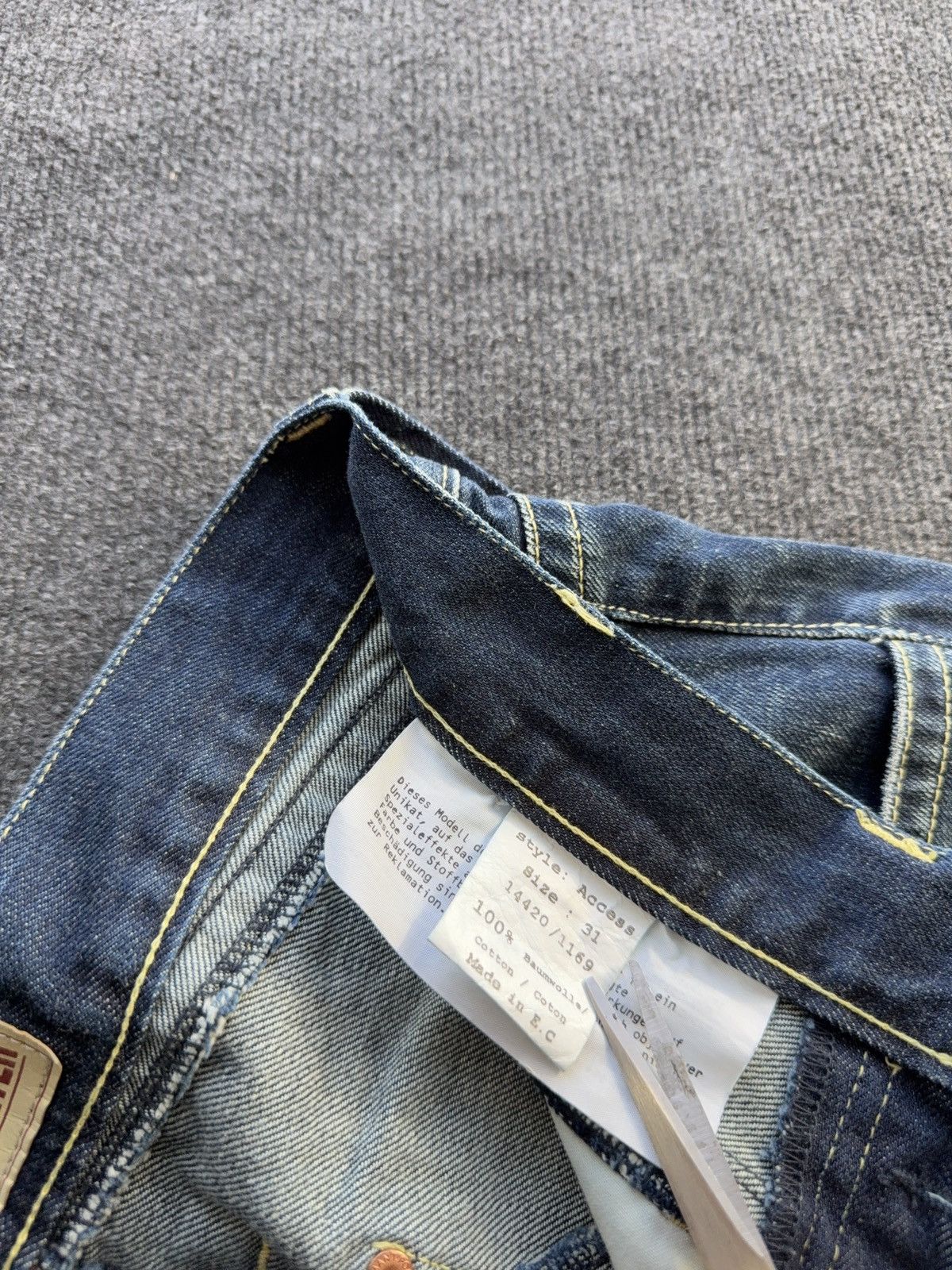 Vintage Vintage 00s Japanese Bootcut If Six Was Nine style y2k jeans Size US 31 - 9 Thumbnail