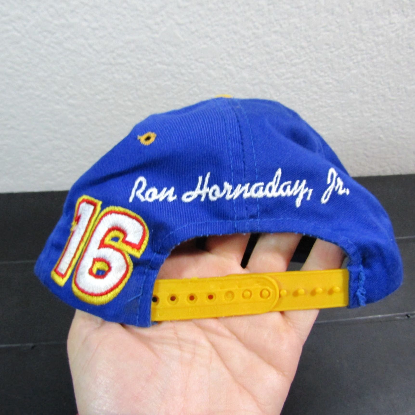 Chase Authentics VINTAGE Nascar Hat Mens SNAPBACK Adjustable Blue Chase Authentics Cars Outdoor Transportation Hats Size ONE SIZE - 5 Thumbnail