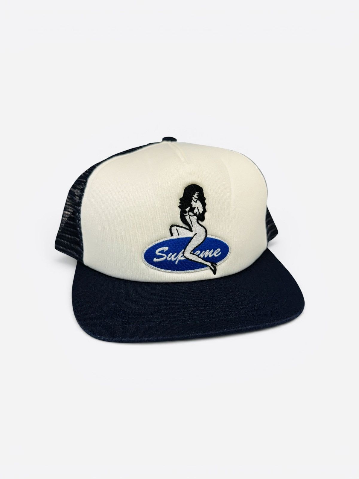 Supreme Pin Up Mesh Back Navy hat 22’ collection
