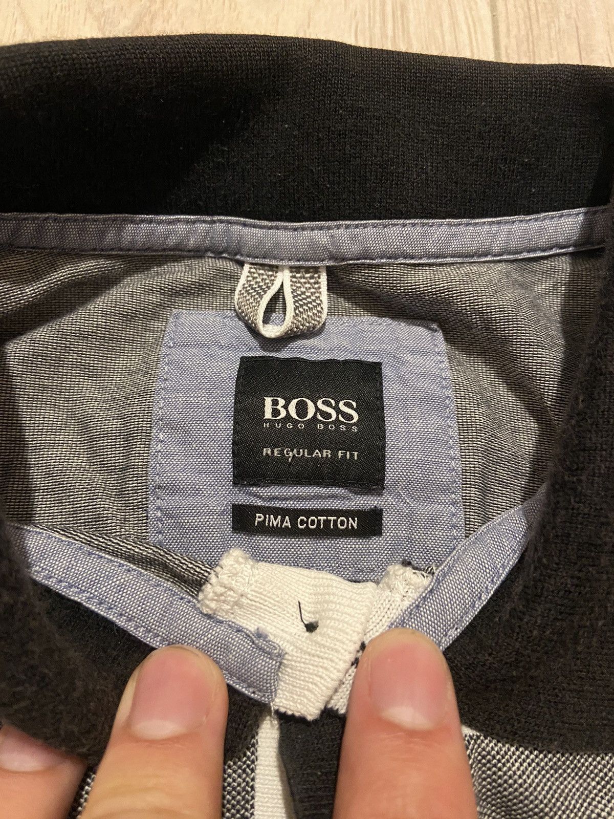 Hugo Boss Hugo Boss basic striped polo tee Size US M / EU 48-50 / 2 - 3 Thumbnail