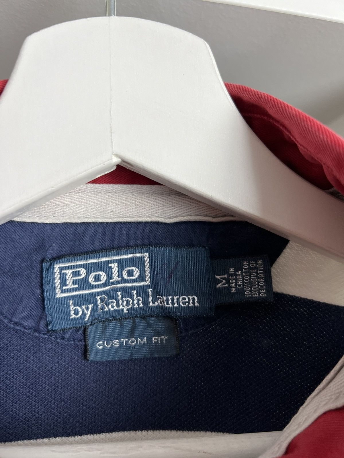 Designer × Polo Ralph Lauren × Ralph Lauren Vintage y2k Polo Ralph Lauren striped polo t-shirt M 90s 00s Size US M / EU 48-50 / 2 - 4 Thumbnail