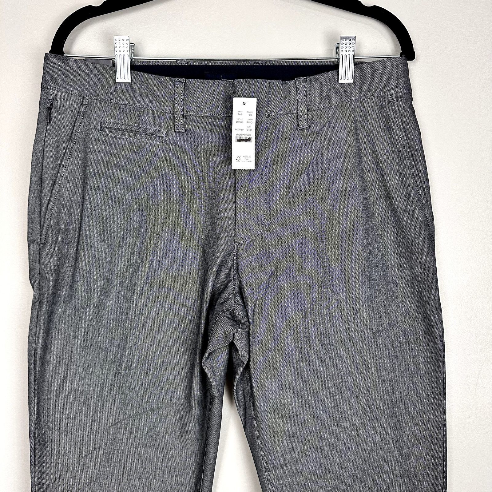 J.Crew J.Crew Men's 484 Slim-fit tech Oxford Work Pant Sz 31x32 NWT Size US 31 - 7 Thumbnail