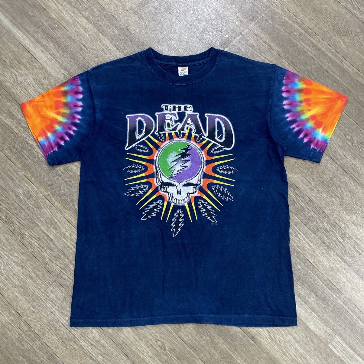 Grateful Dead 2000s Grateful Dead Steal Your Lighting Tie Dye Tee Band Size US M / EU 48-50 / 2 - 1 Thumbnail