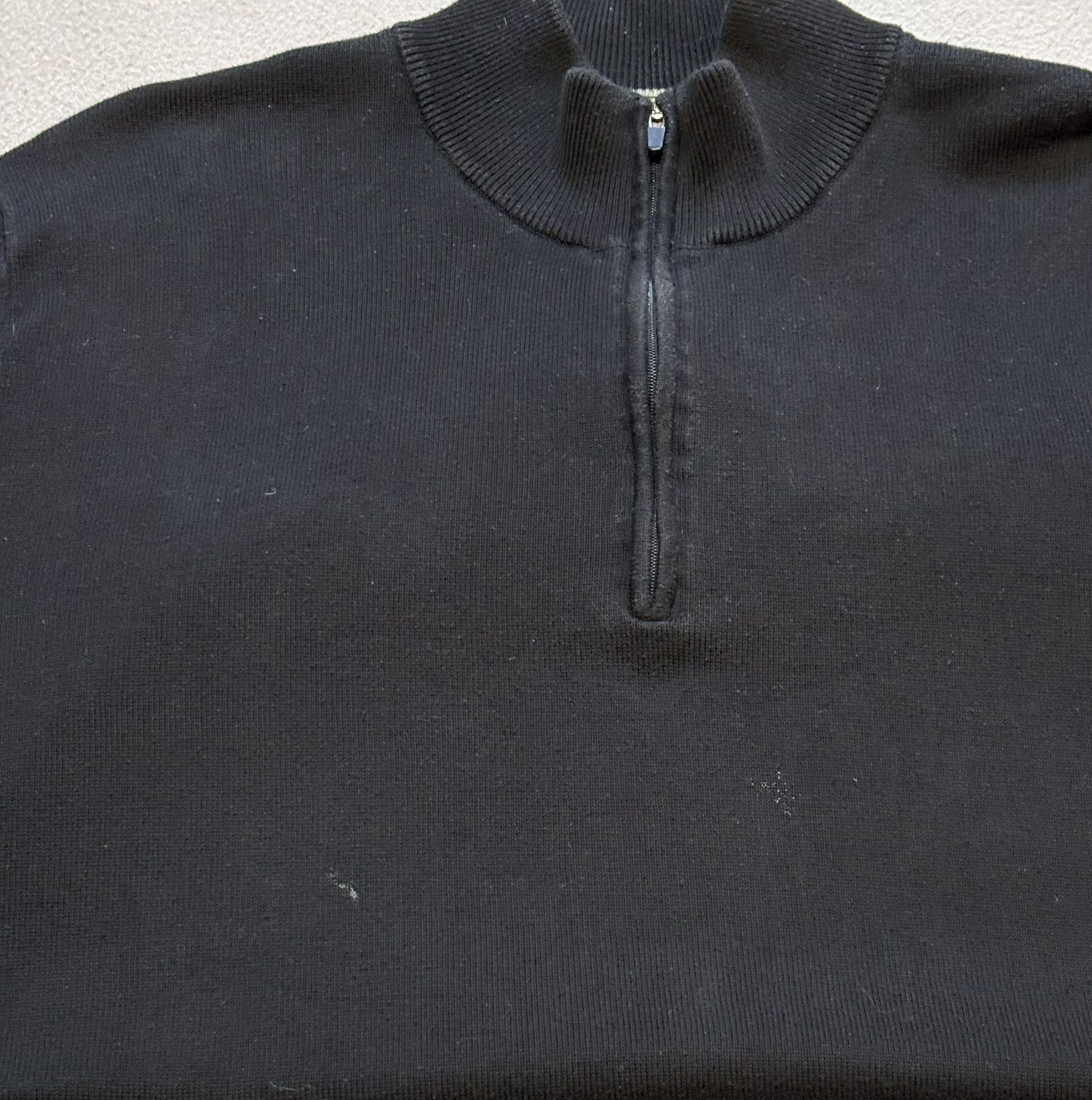 Eddie Bauer Eddie Bauer 1/4 zip sweater Black Large Size US L / EU 52-54 / 3 - 8 Thumbnail