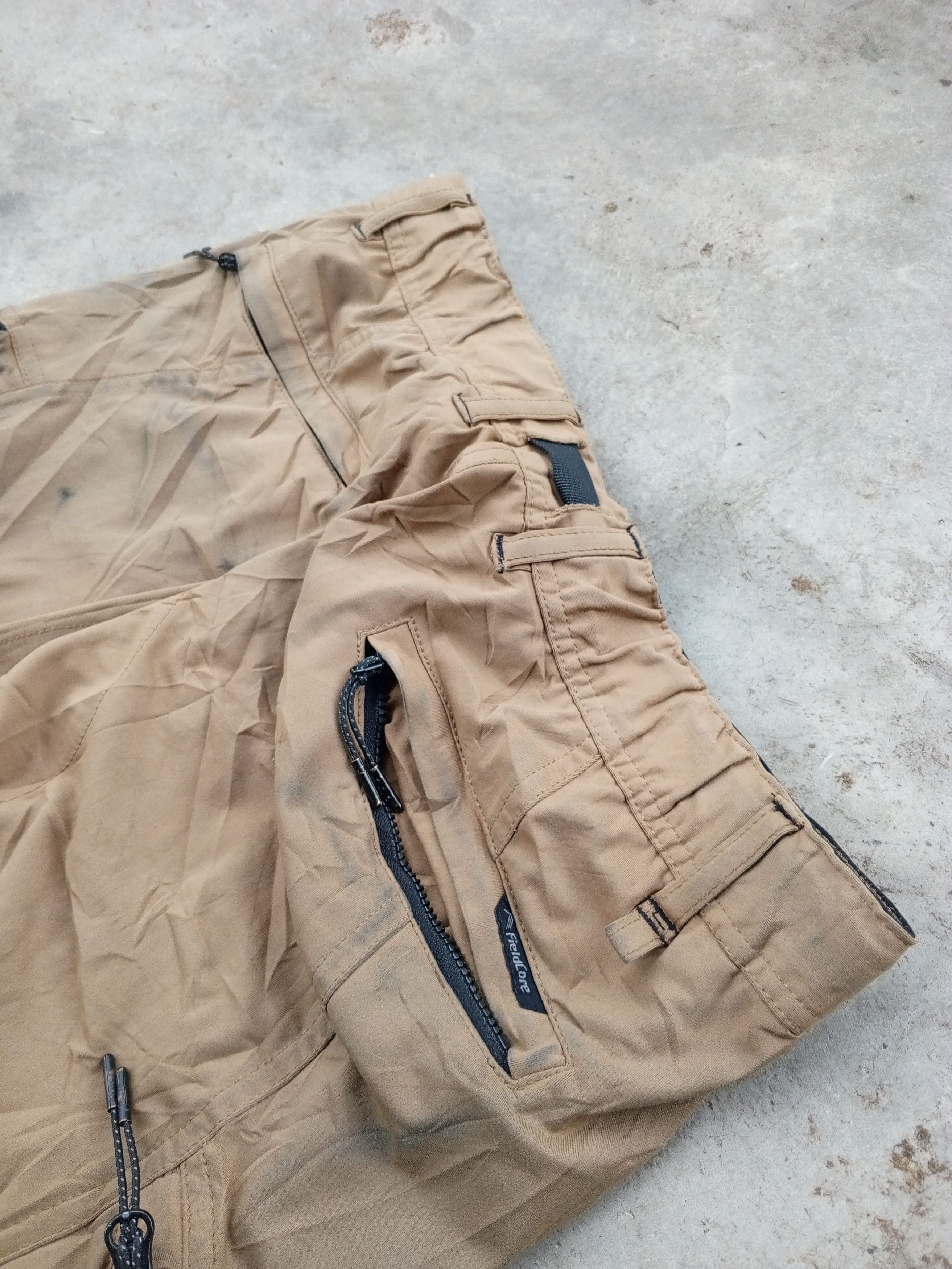 Japanese Brand S💥FIELDCORE CARGO INSPIRED RICK OWEN BAUHAUS CARGO PANTS Size US 30 / EU 46 - 7 Thumbnail