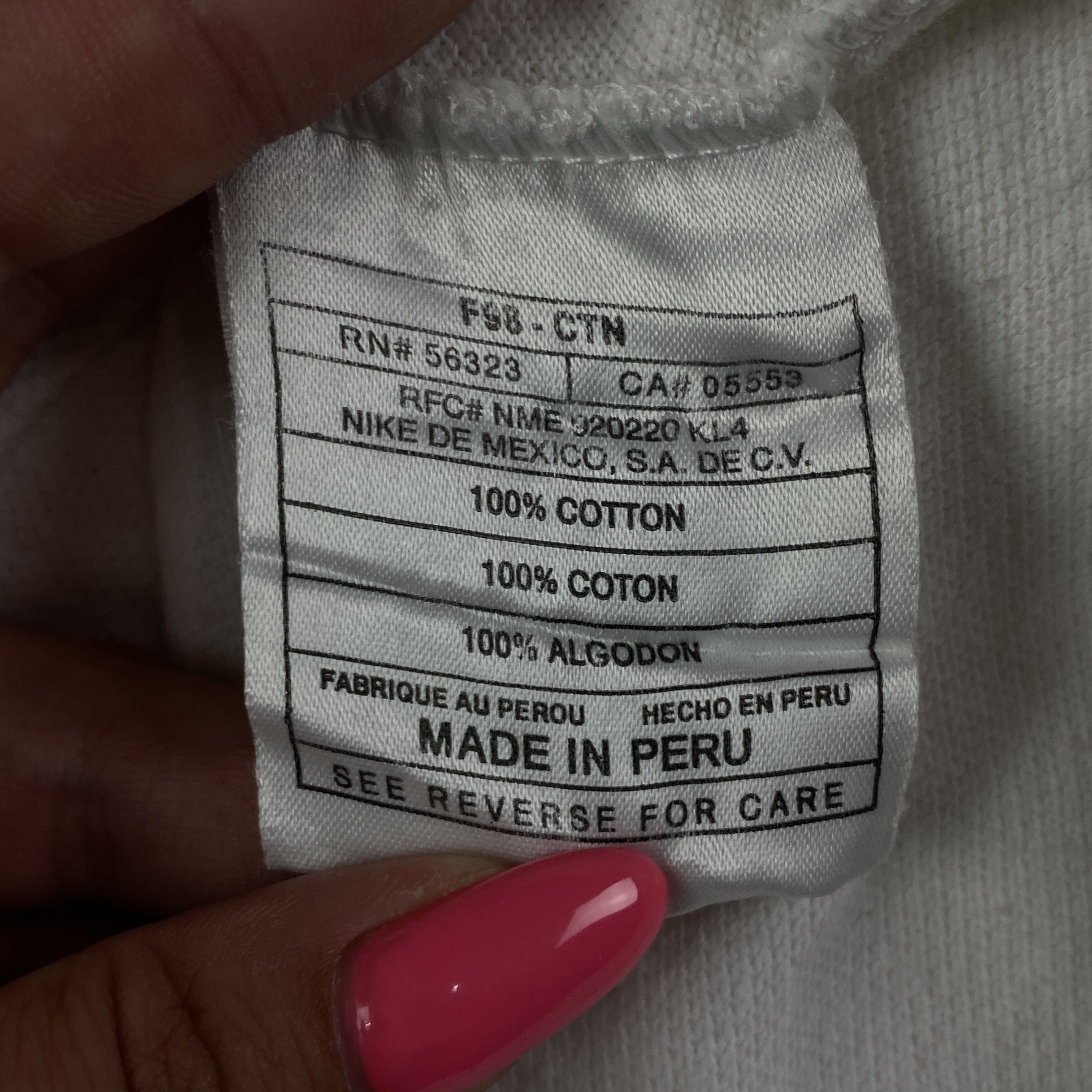 Nike × Vintage Mens Vintage Short Sleeve Polo T-Shirt Nike Size XL Cotton Size US XL / EU 56 / 4 - 6 Thumbnail