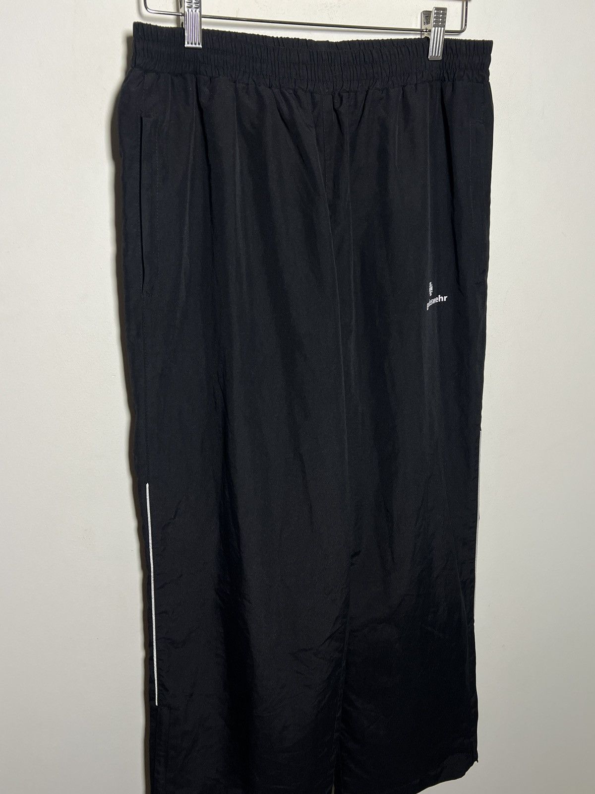 Seditionaries Bundeswehr Black Training Pants Size US 34 / EU 50 - 8 Thumbnail