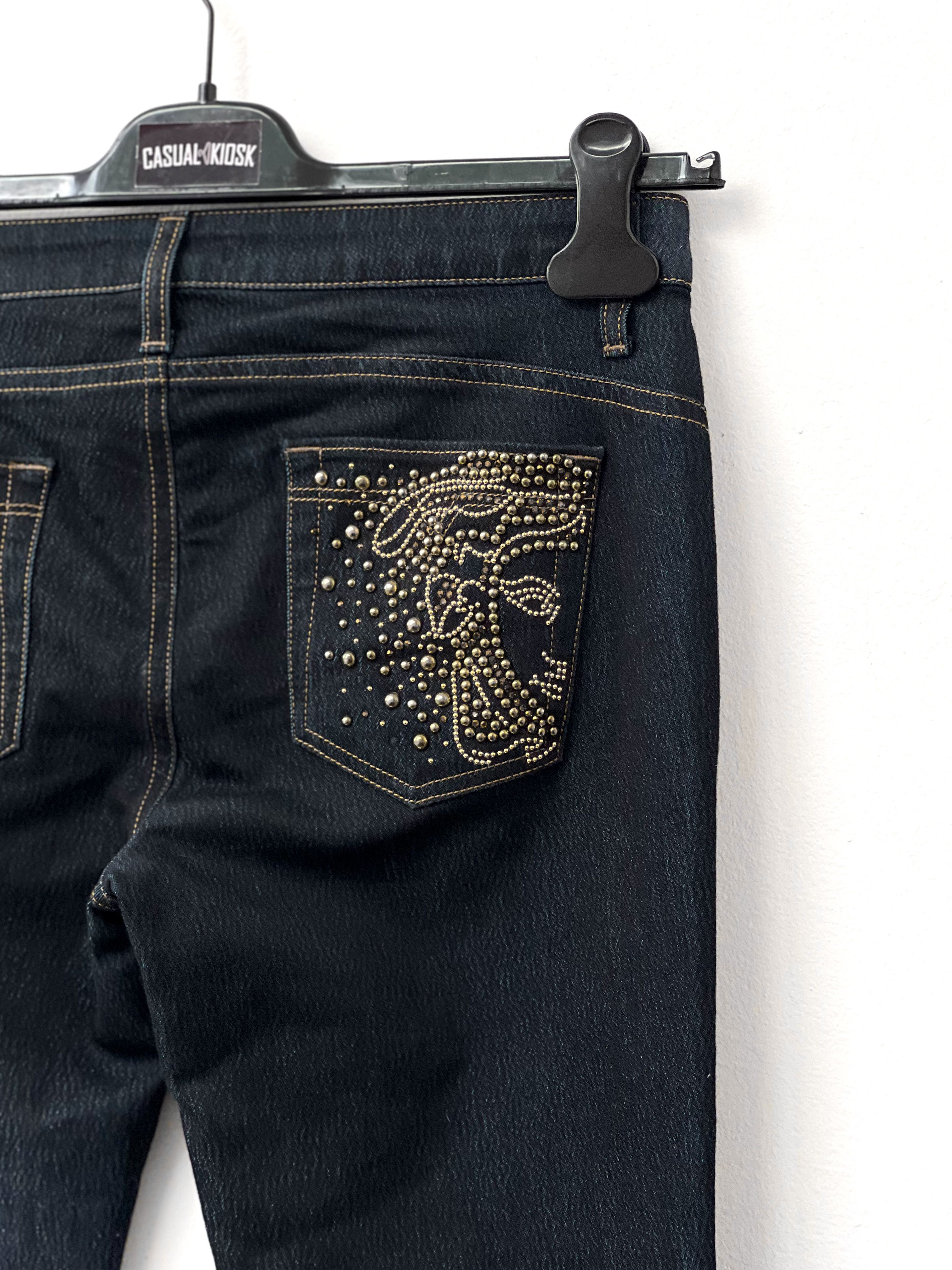 Versace × Versace Jeans Couture Versace Collection wmns stretch pants Size 27" / US 4 / IT 40 - 7 Thumbnail