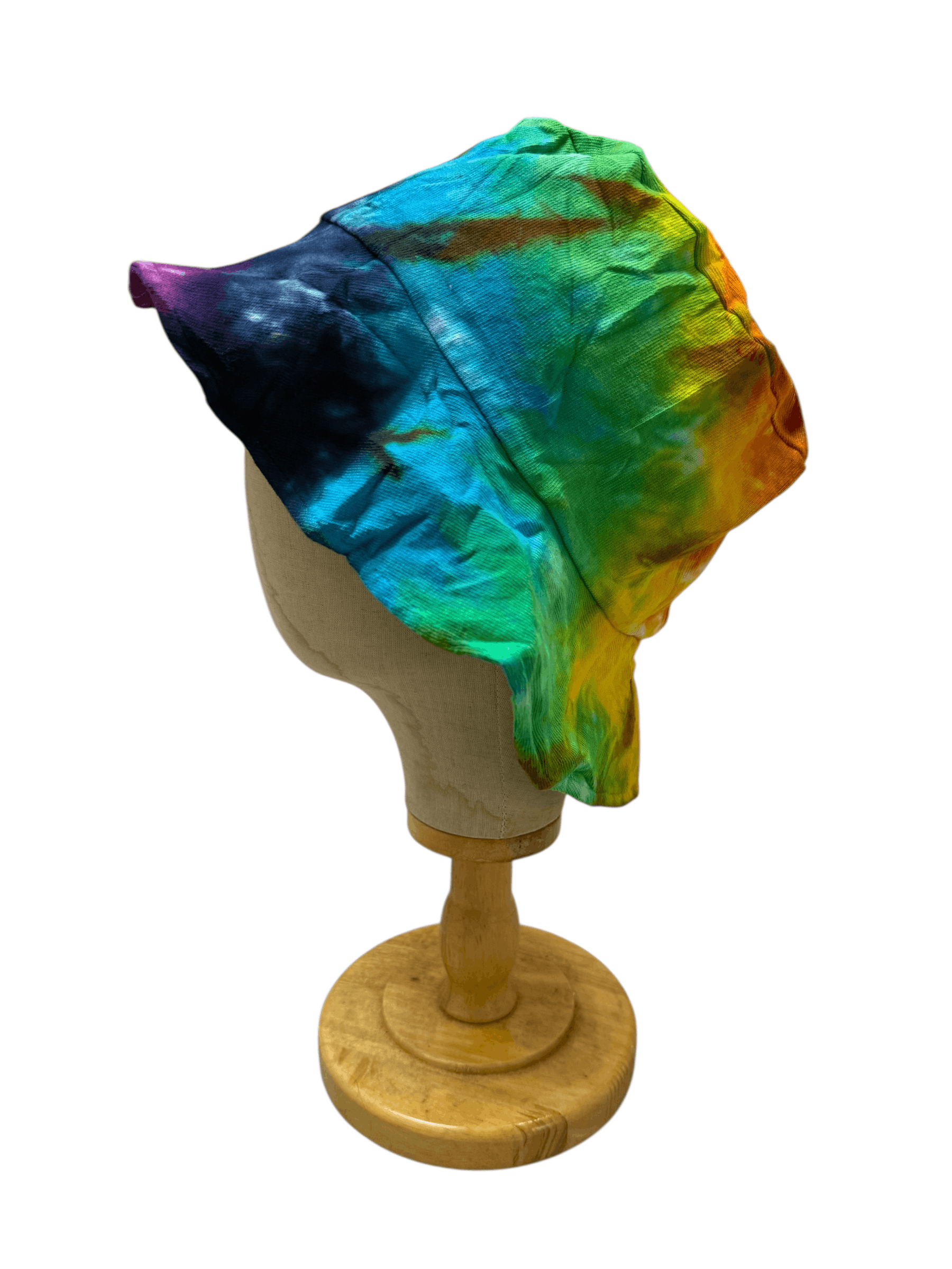 Japanese Brand Dharma Tie Dye Hat Multicolor Size ONE SIZE - 9 Thumbnail