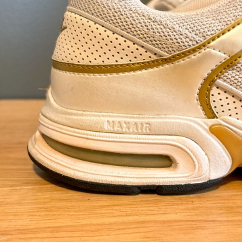 Nike Nike BRS 1000 Max Air White Gold 2007 Athletic Shoes 8.5 Size US 8.5 / IT 38.5 - 4 Thumbnail