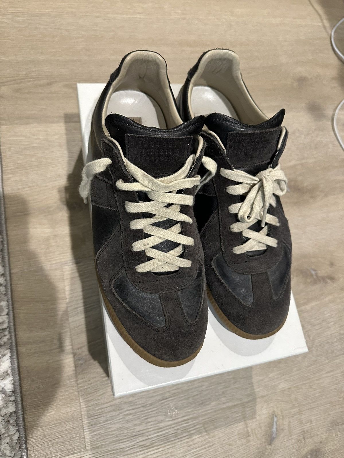 Pre-owned Maison Margiela Gats Shoes In Black